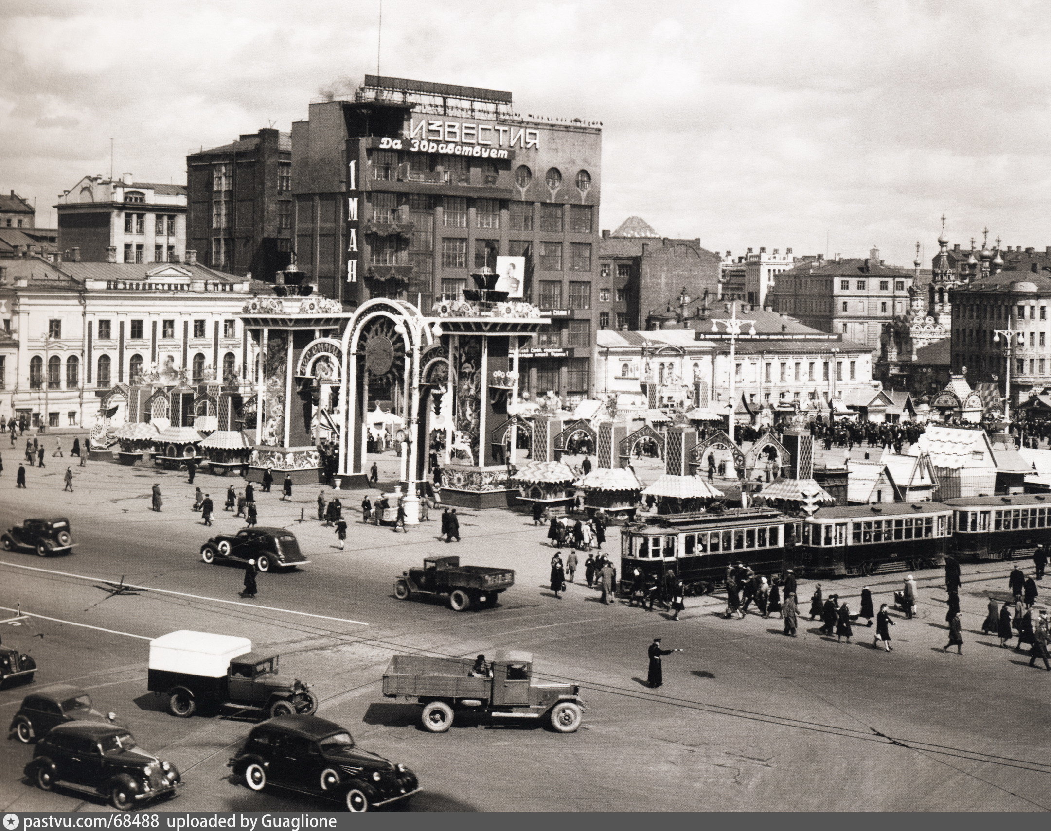Летом 1940 года ленинградский. Пушкинская площадь 1930е. Пушкинская площадь 1940. Пушкинская площадь, Москва, 1940 год.
