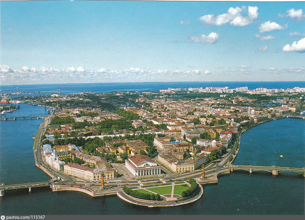 Фото васильевский остров вид сверху