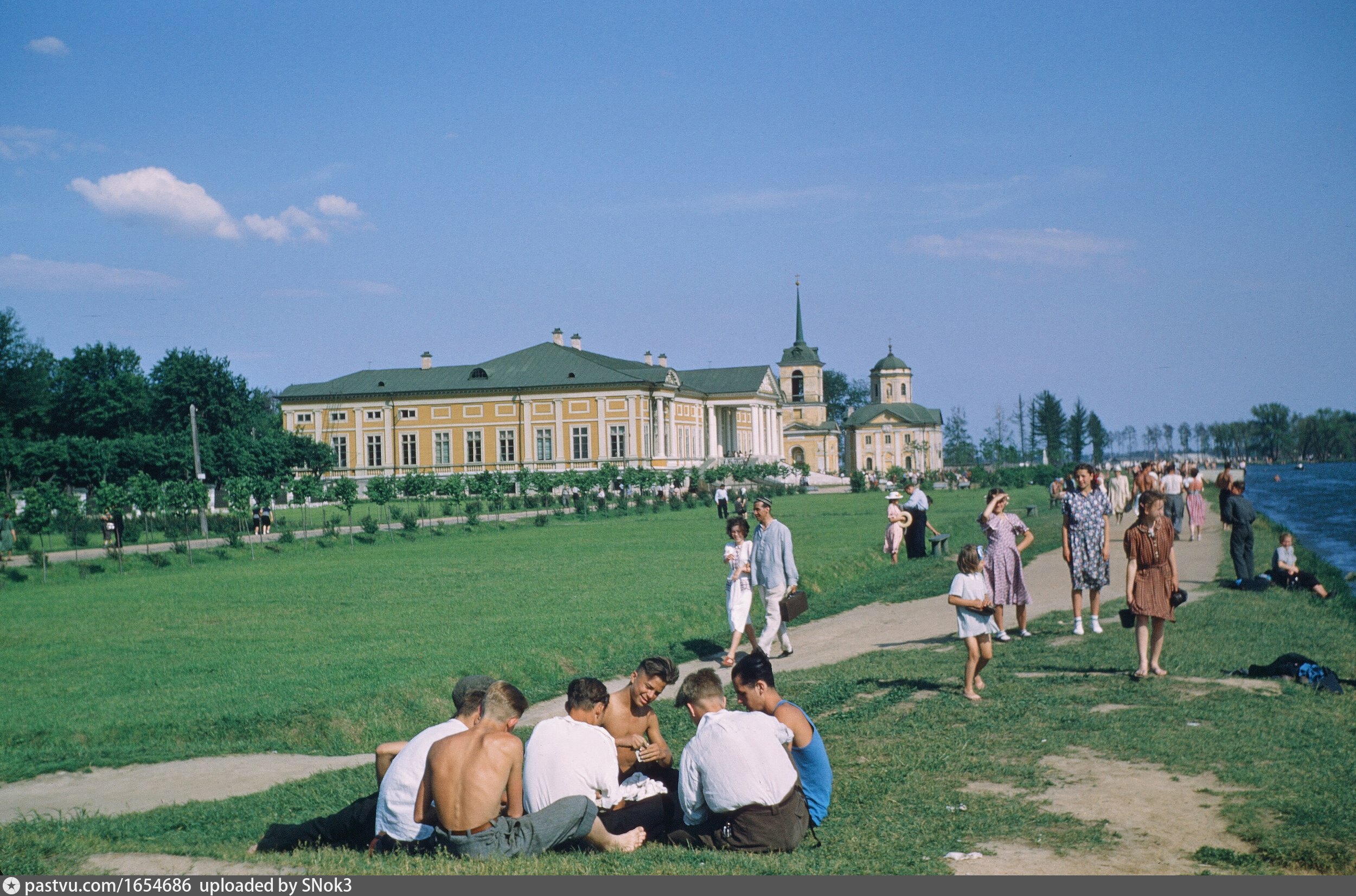 Москва Усадьба В Кусково 1958 Год Фото