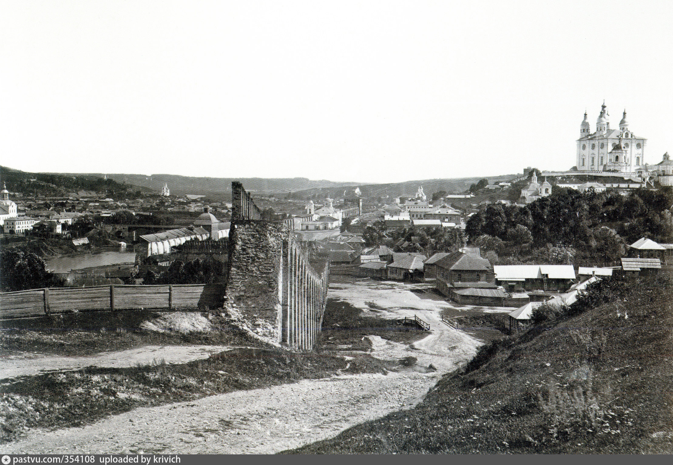 История смоленского. Казанская гора в Смоленске. Смоленск 1900. Паству Казань Варваринская Церковь. Улица Бакунина Смоленск история.