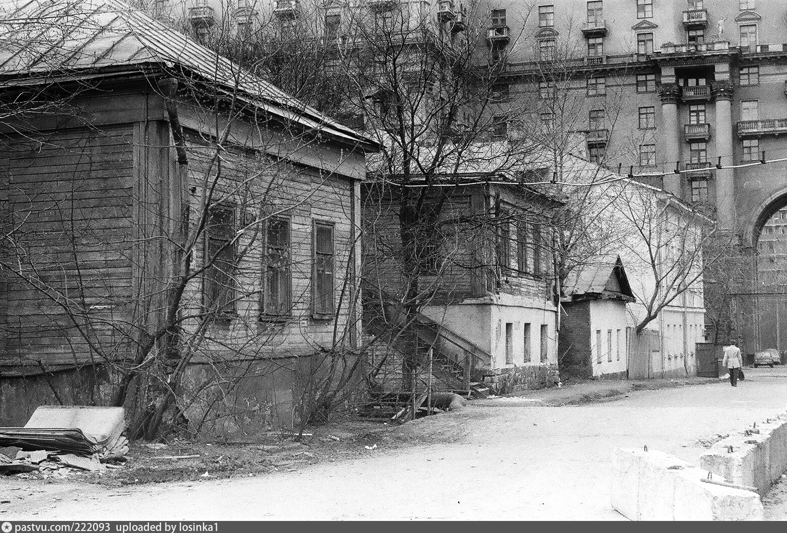 Лазаревский переулок Москва pastvu 1950