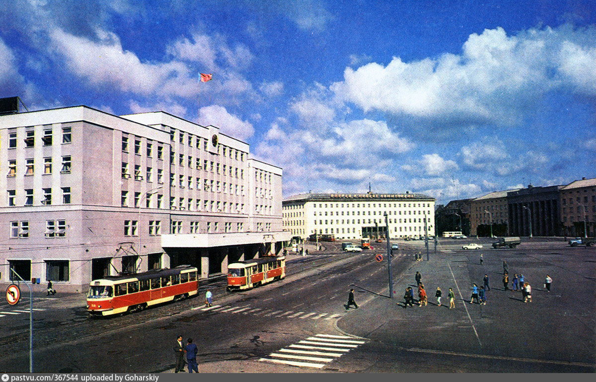 Площадь Победы Калининград СССР