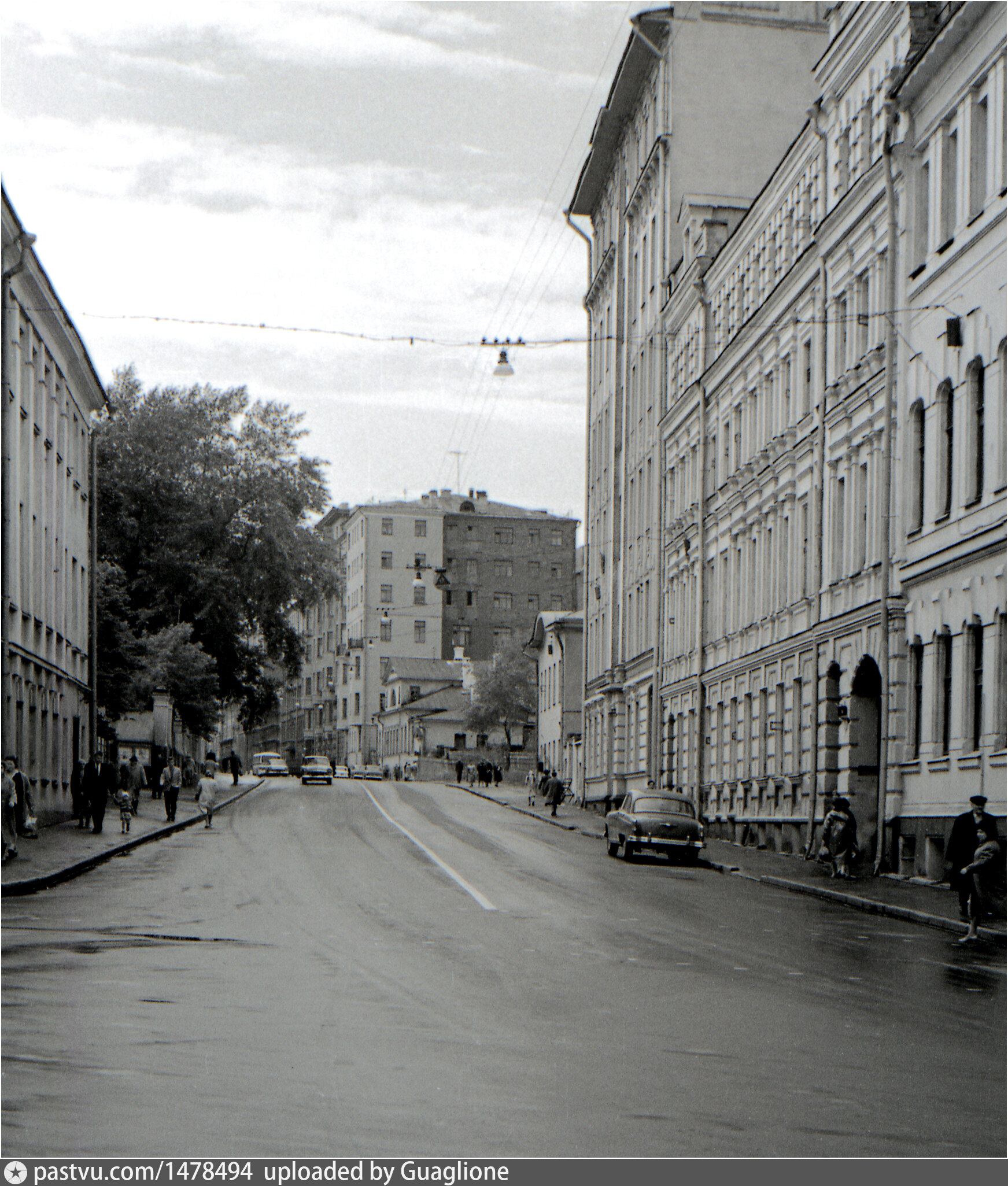 Бывшая улица. Улица Воровского в Москве. Калитниковская улица Москва 1960 год. Москва 1960 год. Центр Москвы 1960.