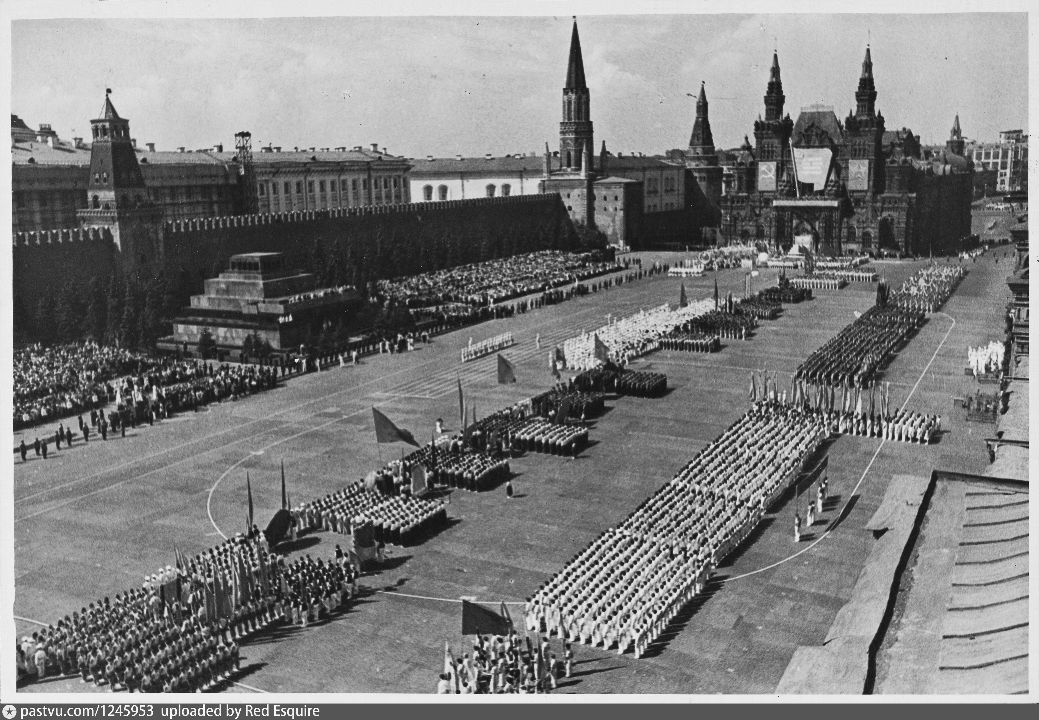 фотографии парада 1945 года