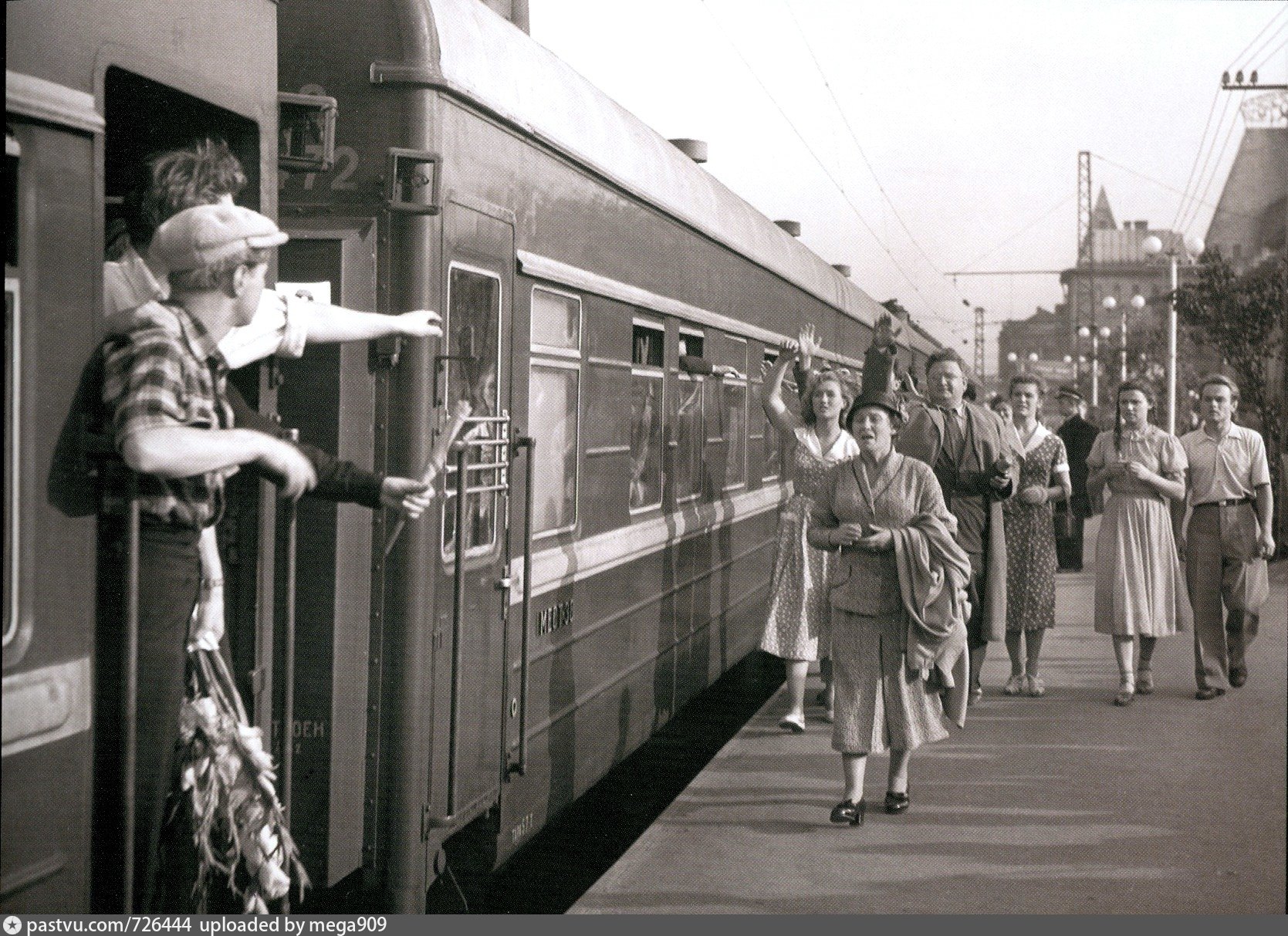 Московский вокзал Перон 1960