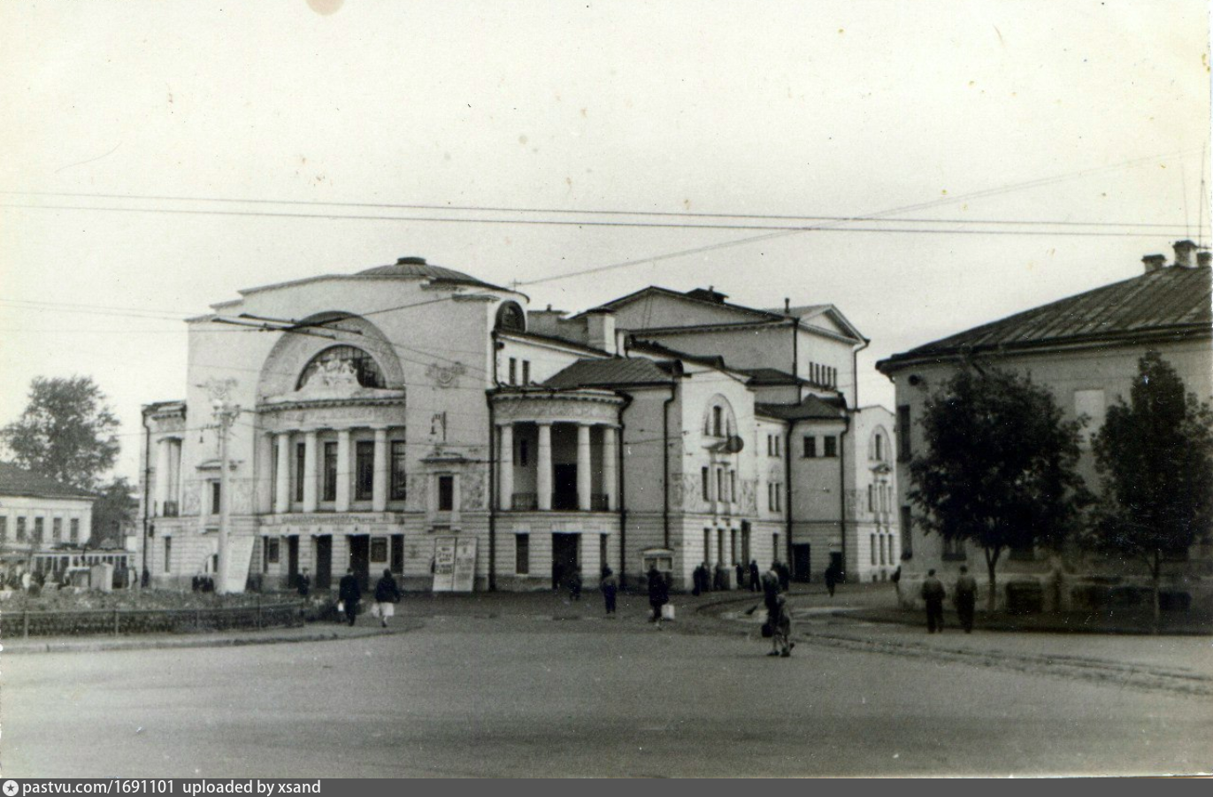 Волковский театр Ярославль. Волковский театр 1911.