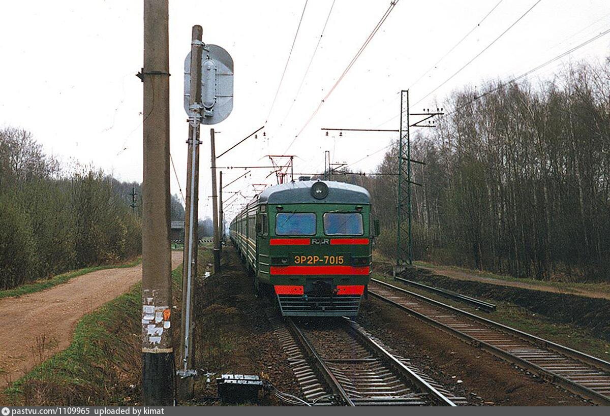 Сегодня электричка реутов электрогорск. Эр2р 7015. Станция Храпуново. Храпуново Электроугли. Перегон Электроугли.