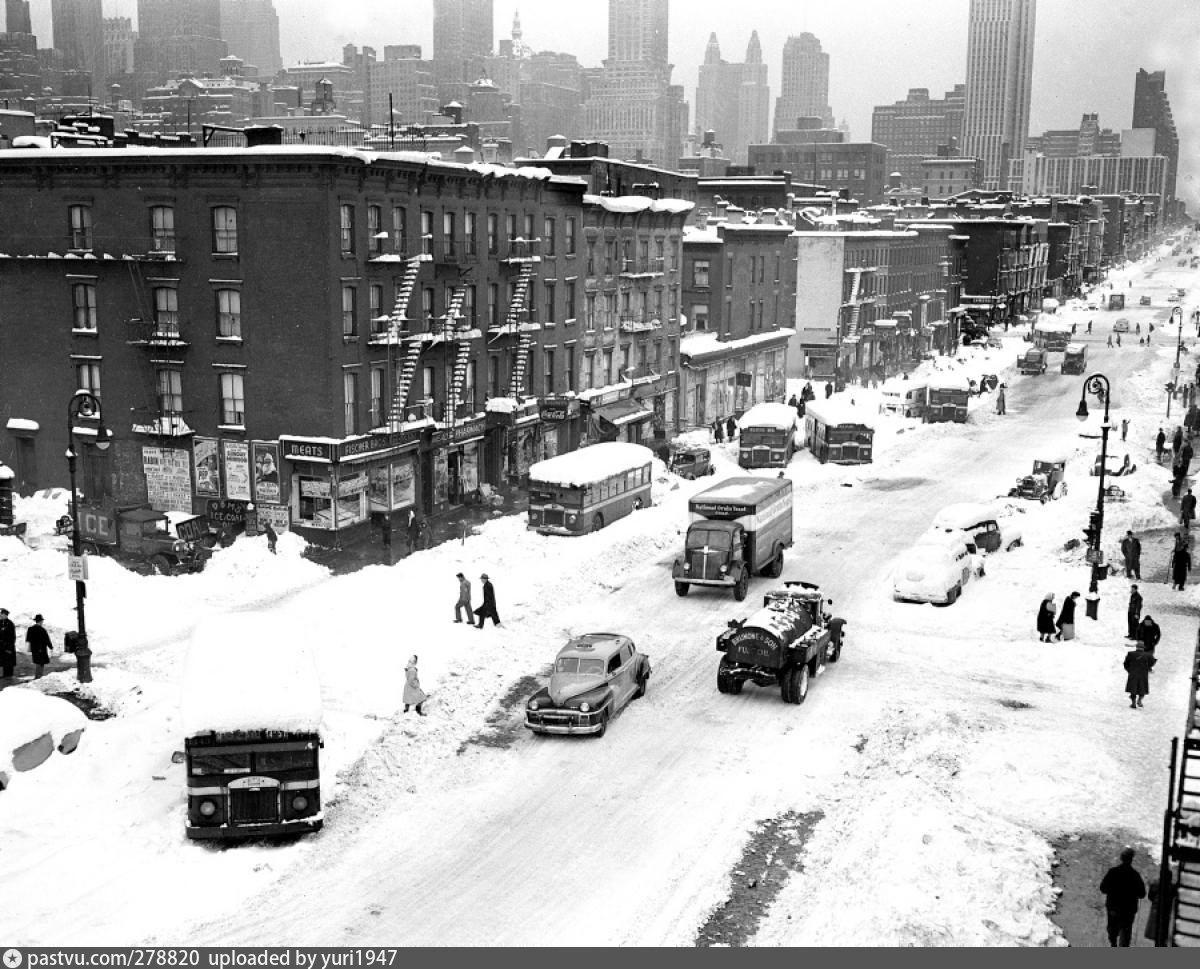 Winter In New York City 1947