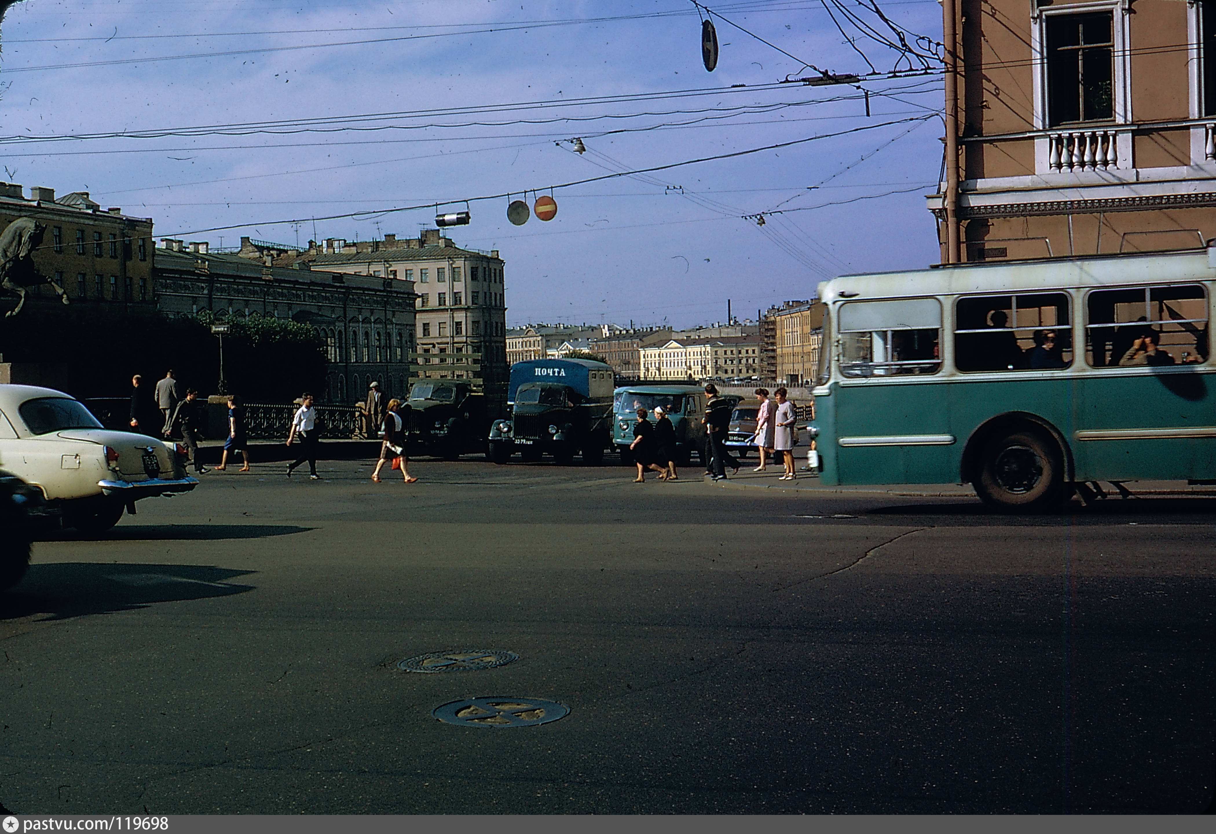 Московский проспект Ленинград 1968