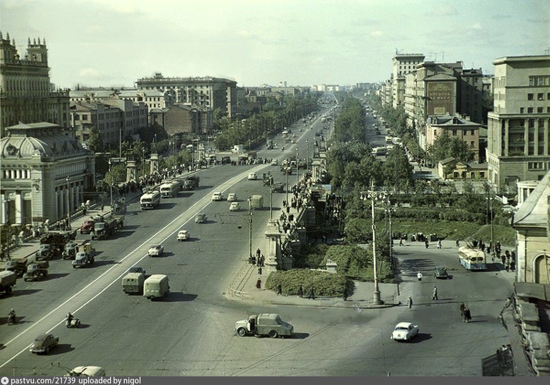 Ленинградский проспект москва старые