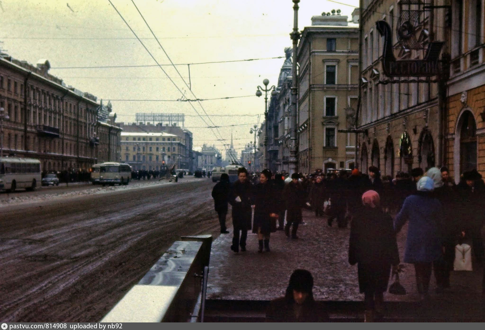 Ленинград 1972 год Невский проспект