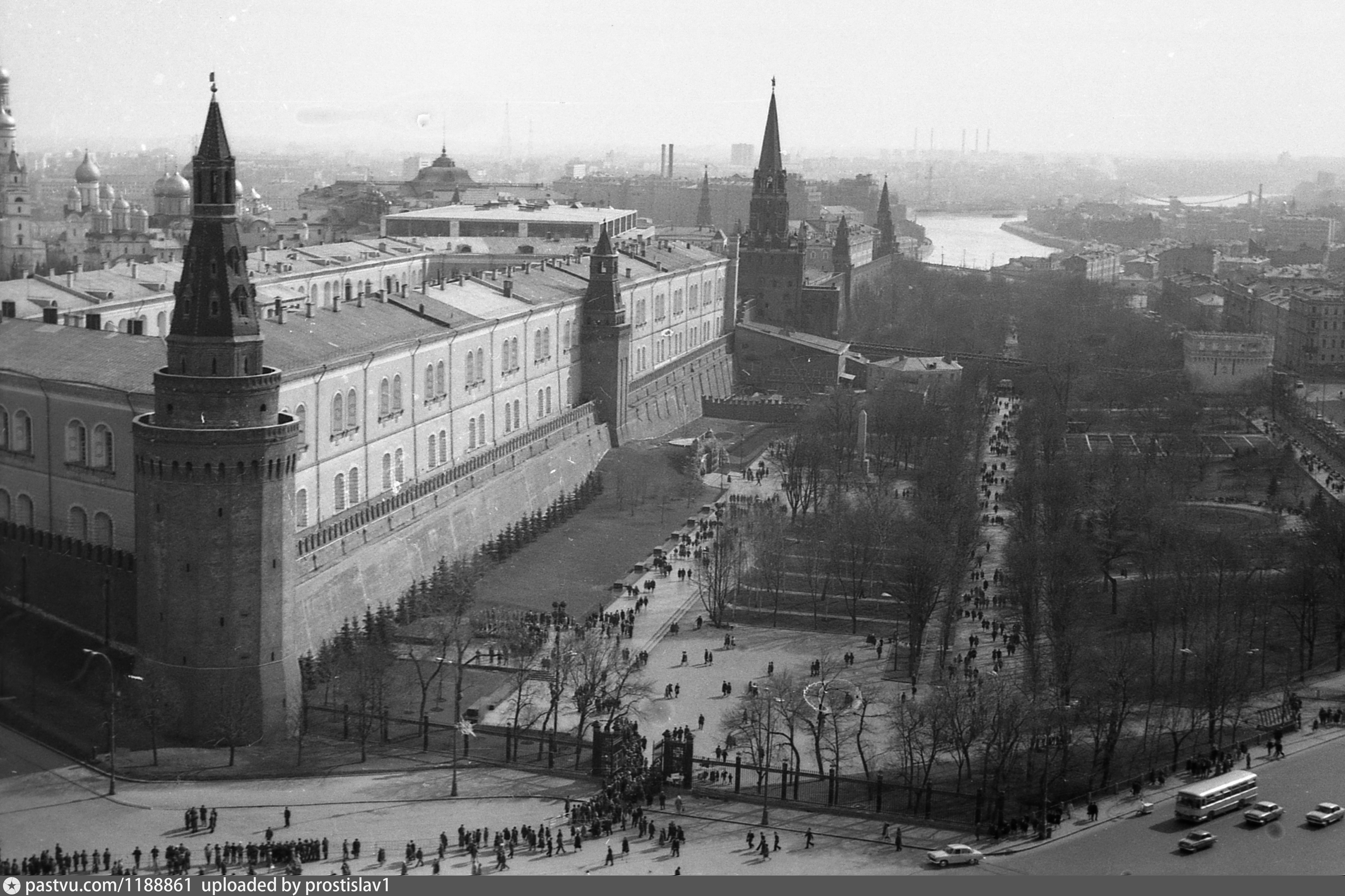 Александровский сад 1900 Москва