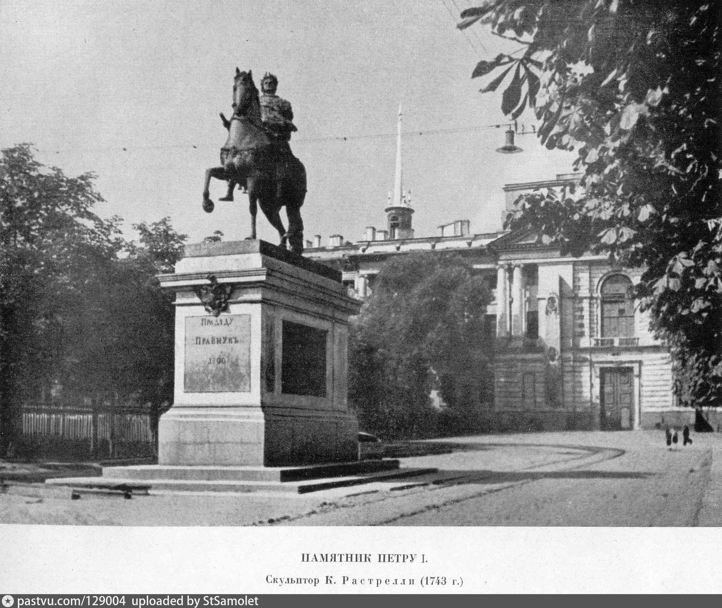 памятник петру 1 в санкт петербурге у михайловского замка