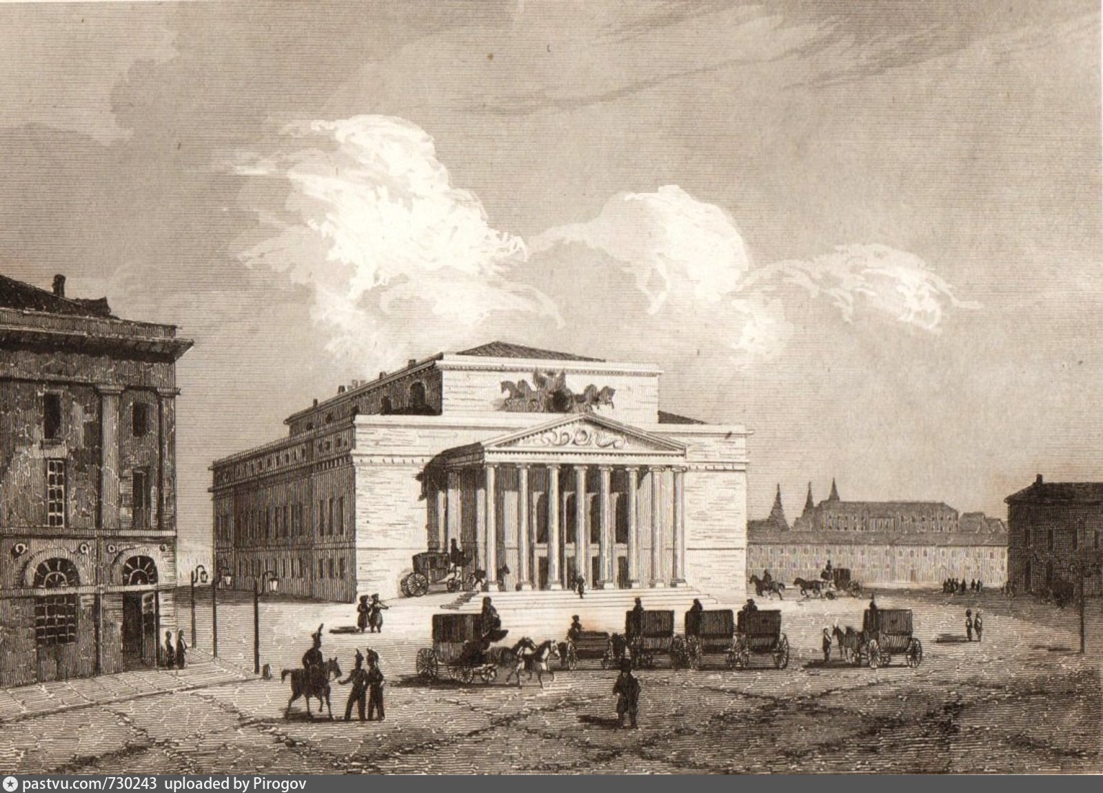 Большой театр в Москве 19 век