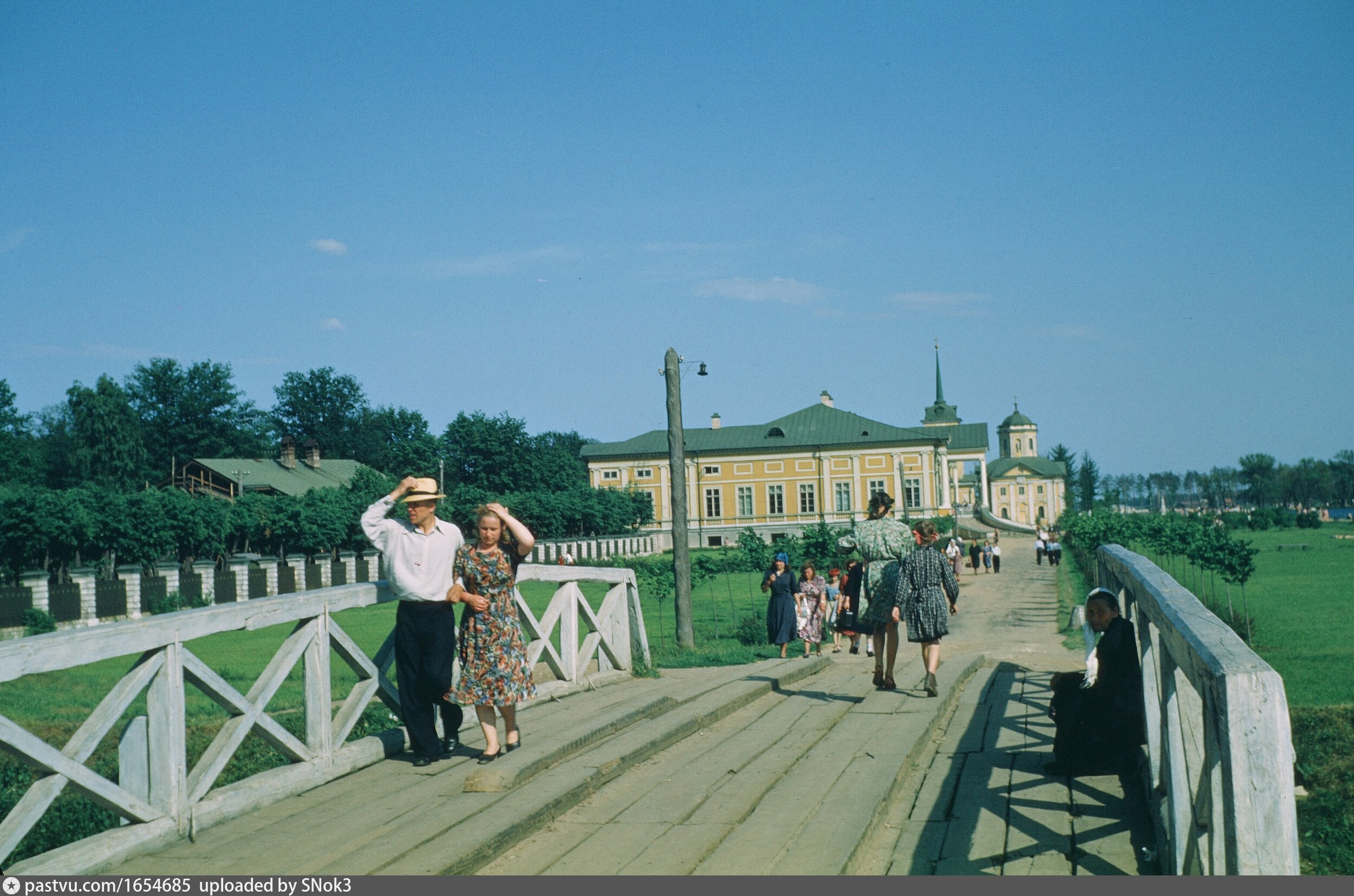 Москва Усадьба В Кусково 1958 Год Фото