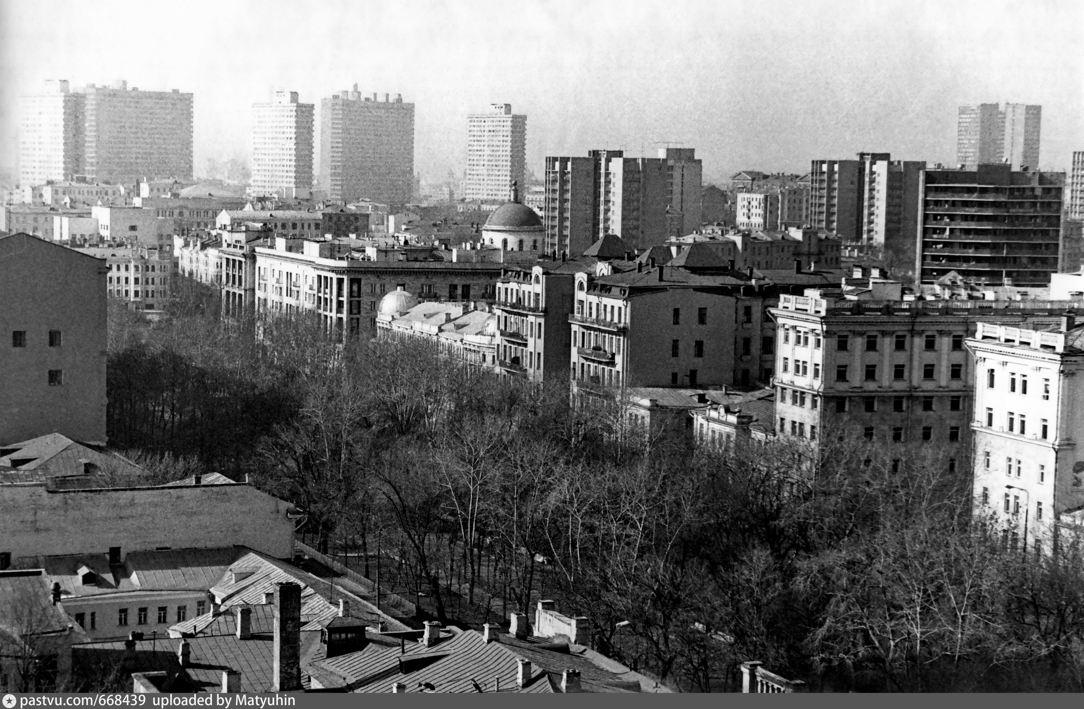 Москва Пресня 1975 фото