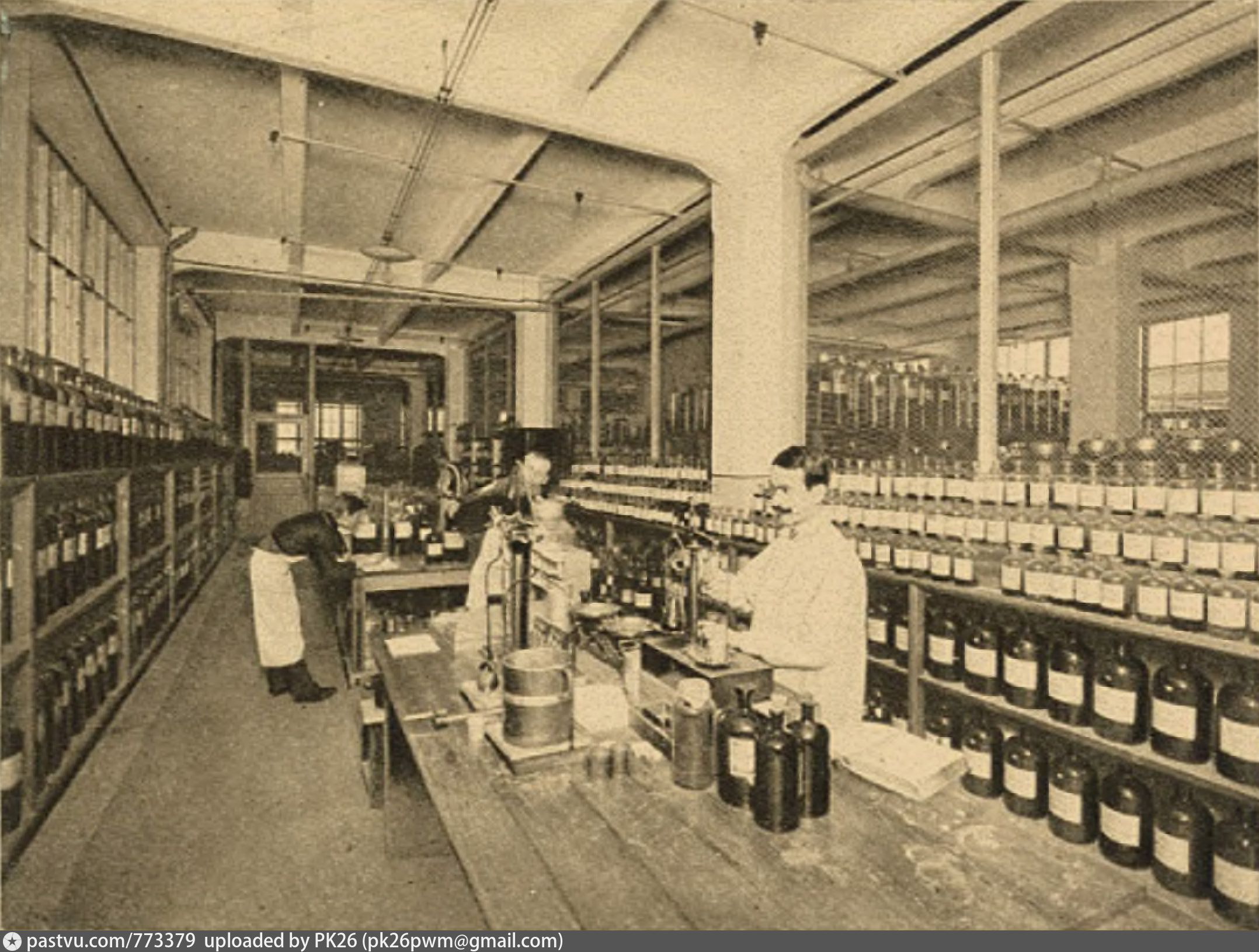 Мыловаренный завод 19 век Франция