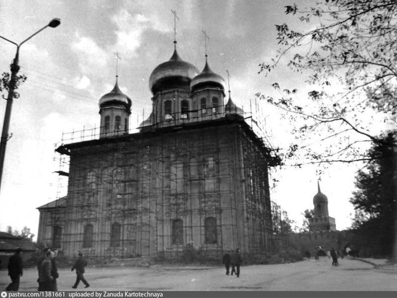 Успенский собор тульского Кремля до реставрации