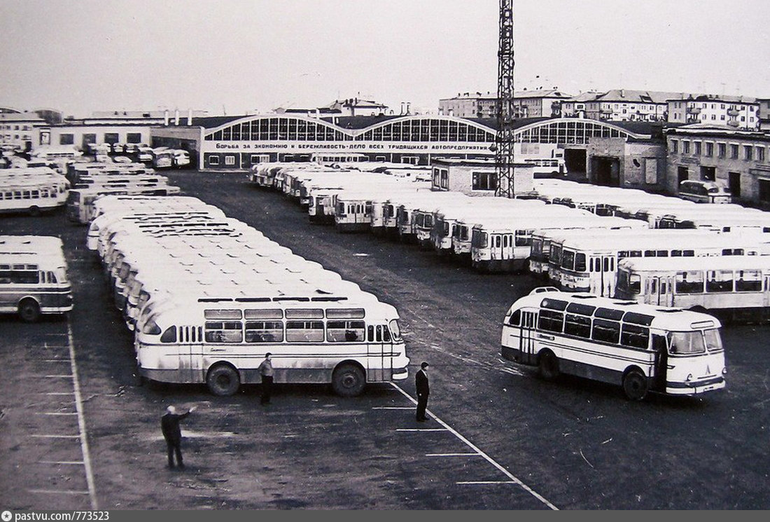 Пассажирский автотранспортный комбинат - Retro photos