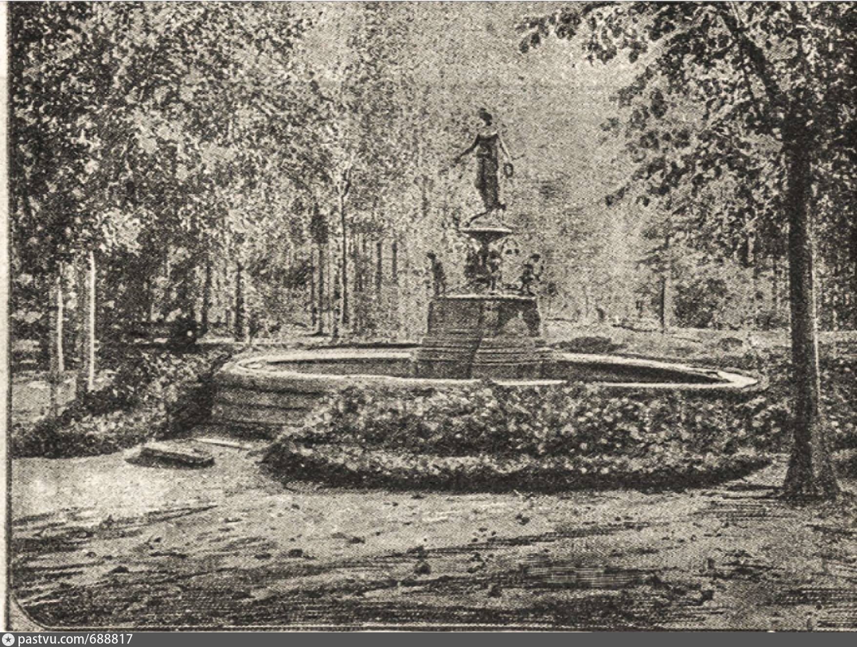 Лядской сад Казань фонтан