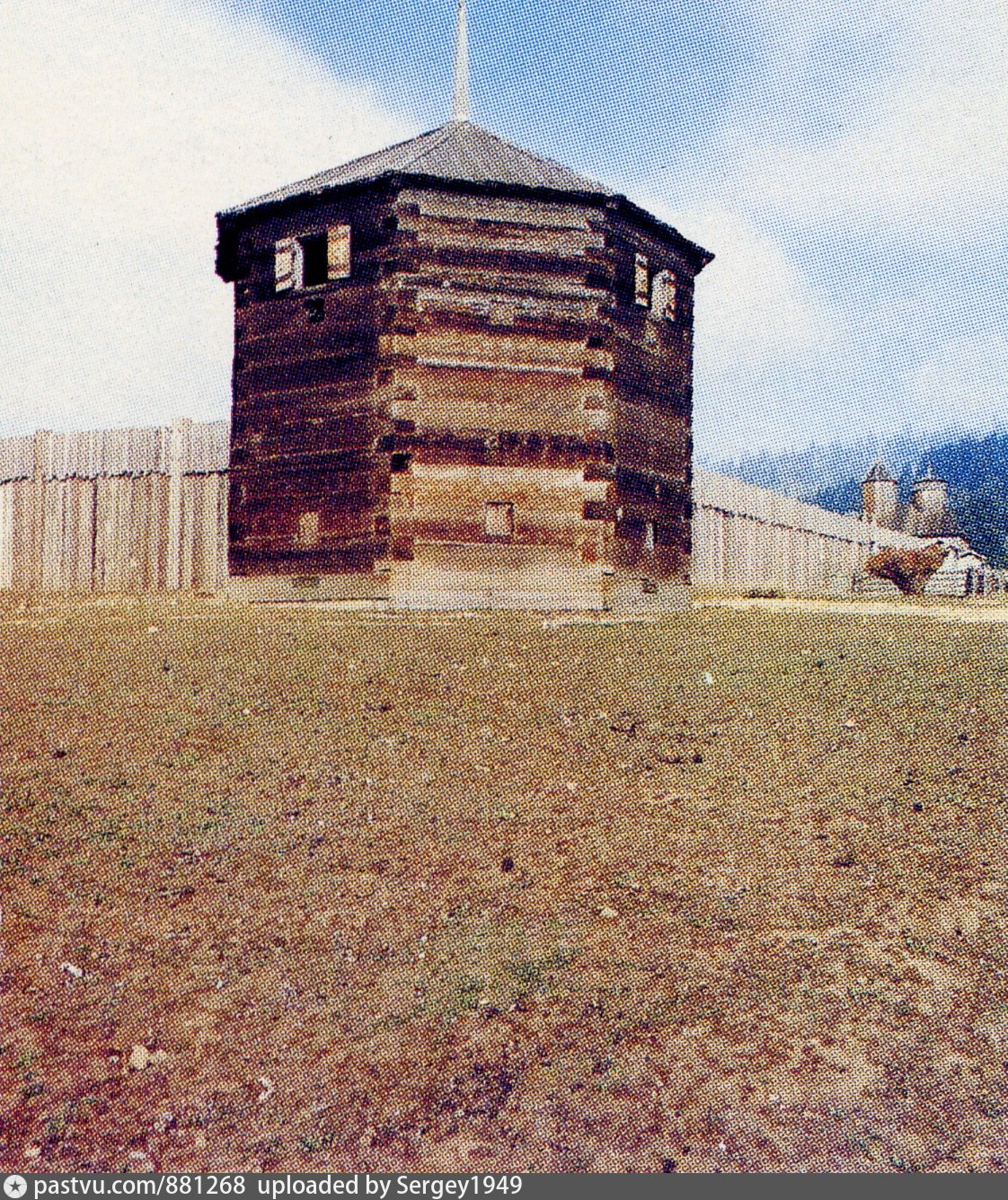 Fort Ross. Corner tower
