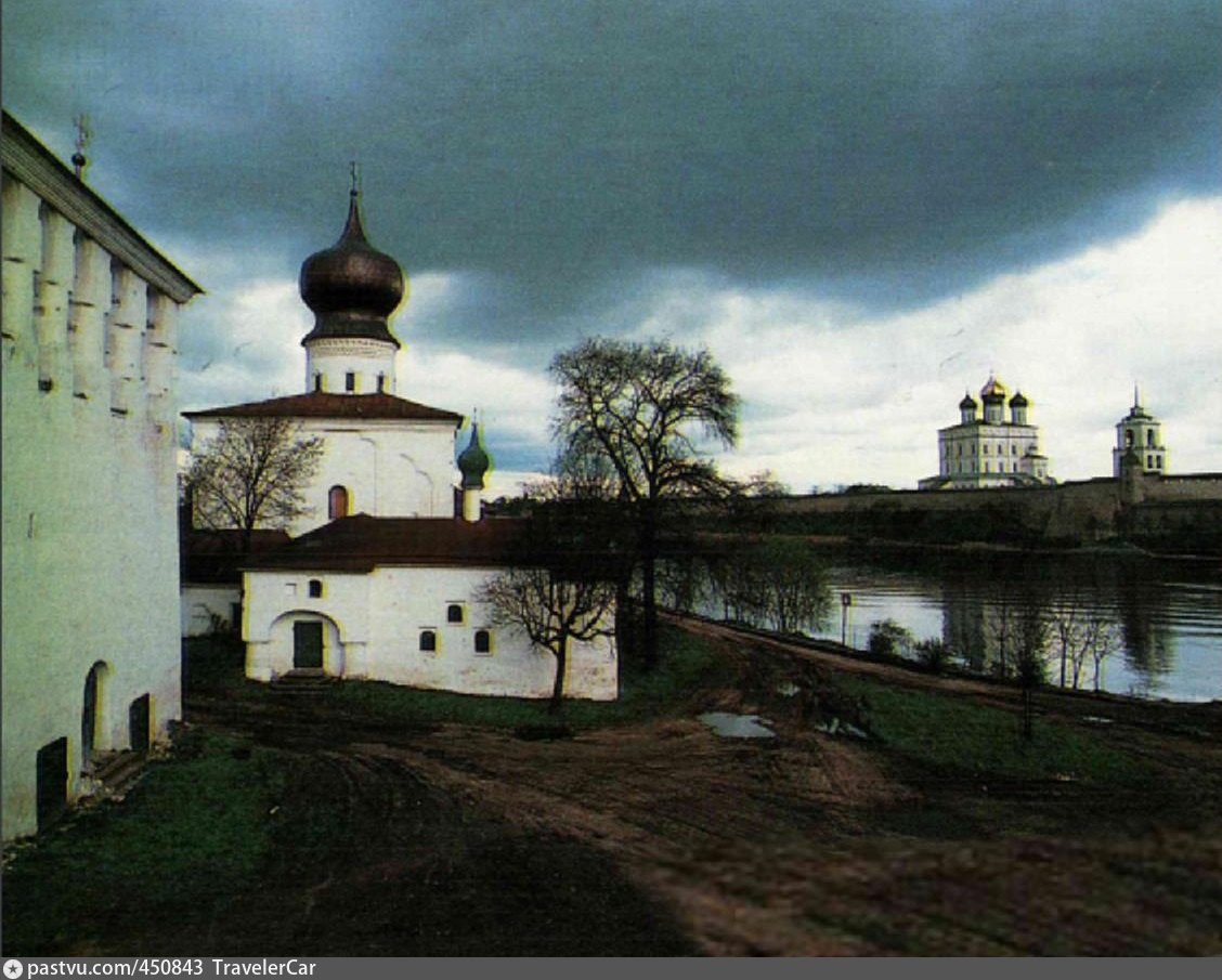 Церковь Успения с Пароменья Псков свод