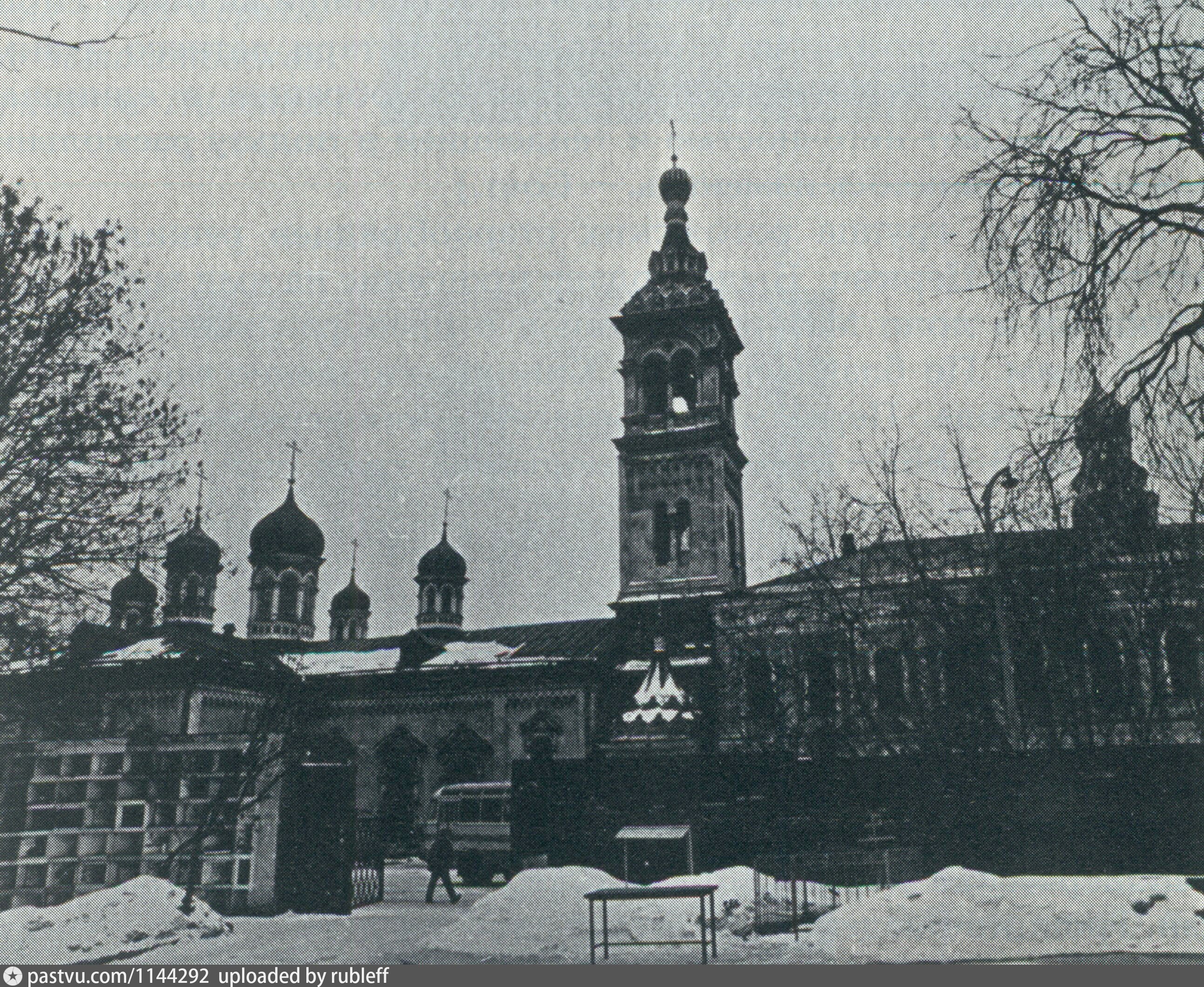 Церковь Николая Чудотворца на Рогожском кладбище - Retro photos