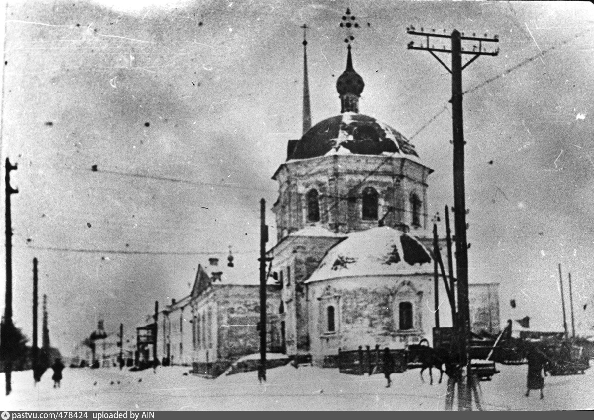 Вознесенский собор в Твери зимой