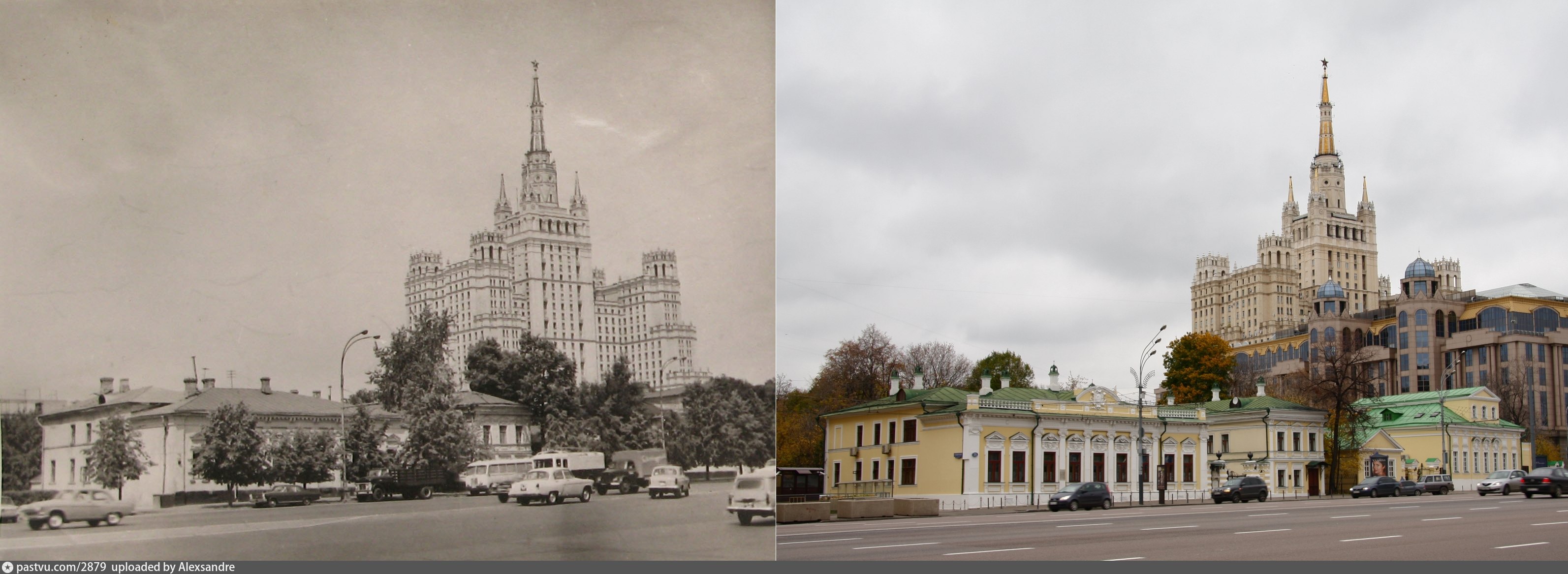 Новинский бульвар Старая Москва