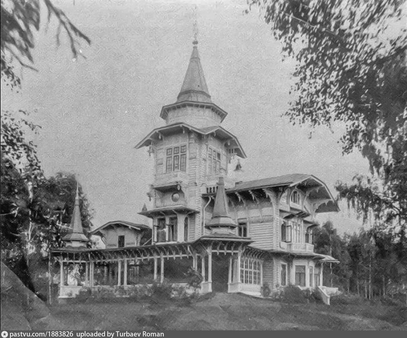 Дача Саввы Морозова на Киржаче - Retro photos