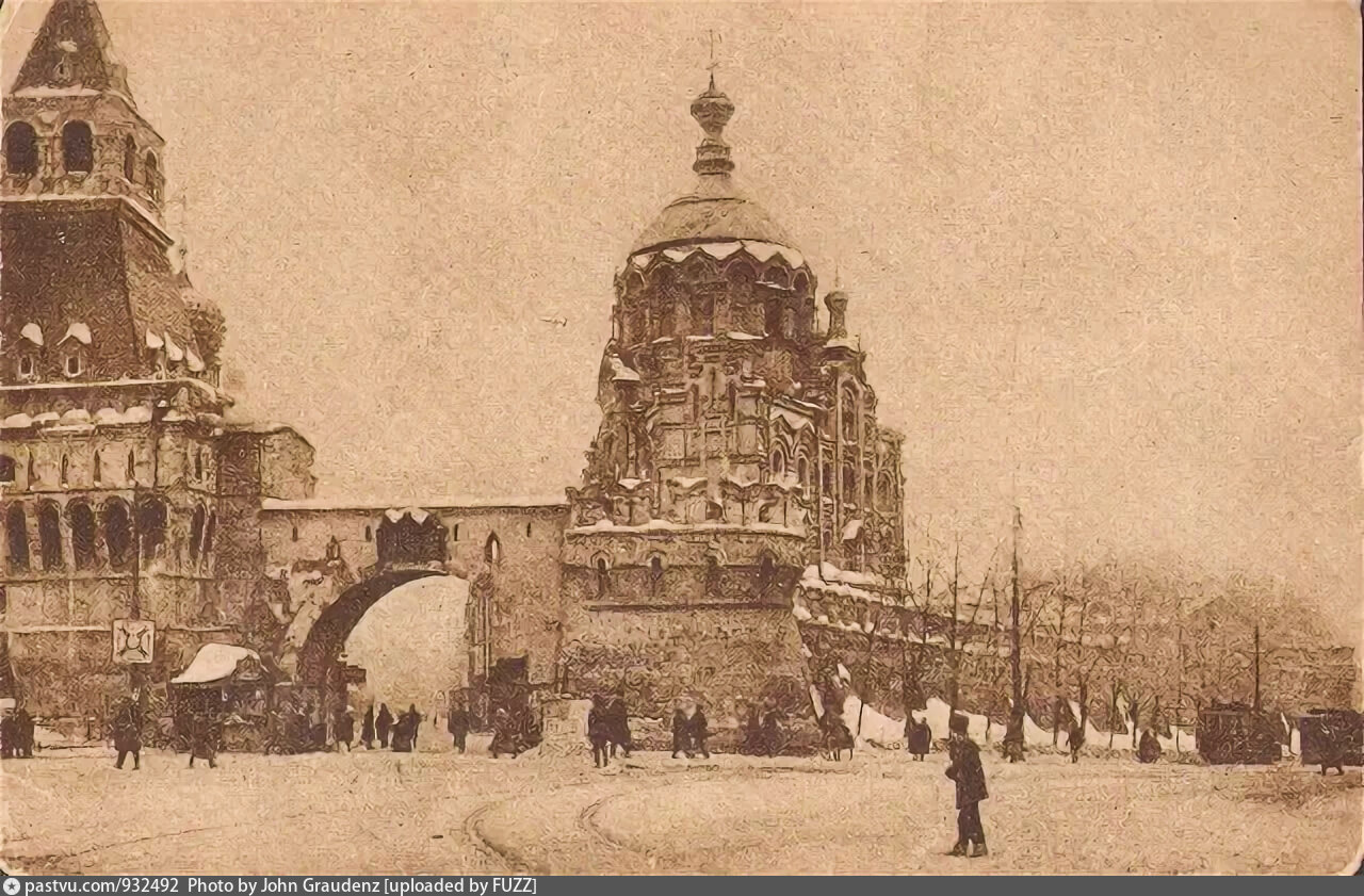 владимирские ворота китай города на лубянской площади
