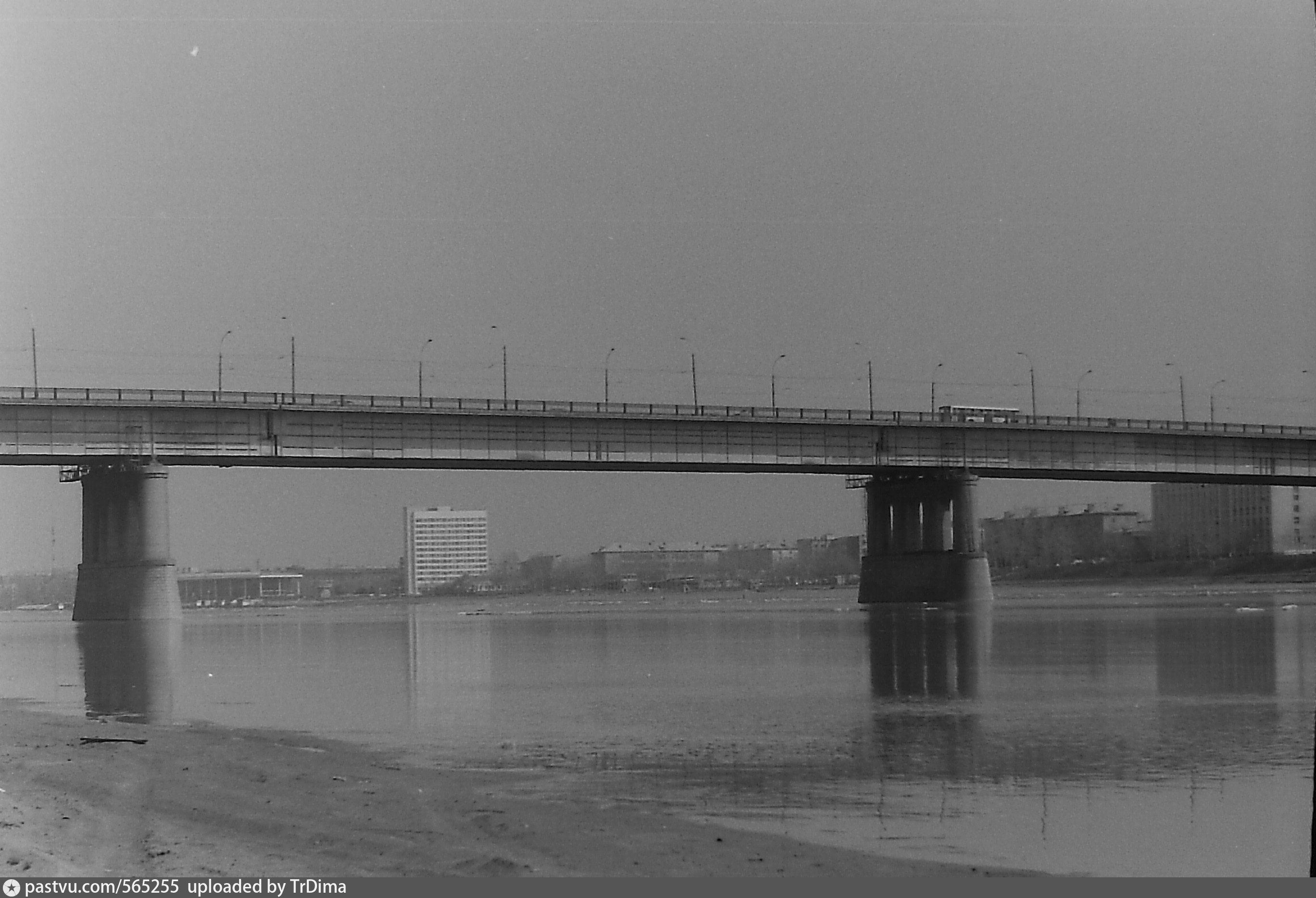 Ленинградский мост Омск 1959