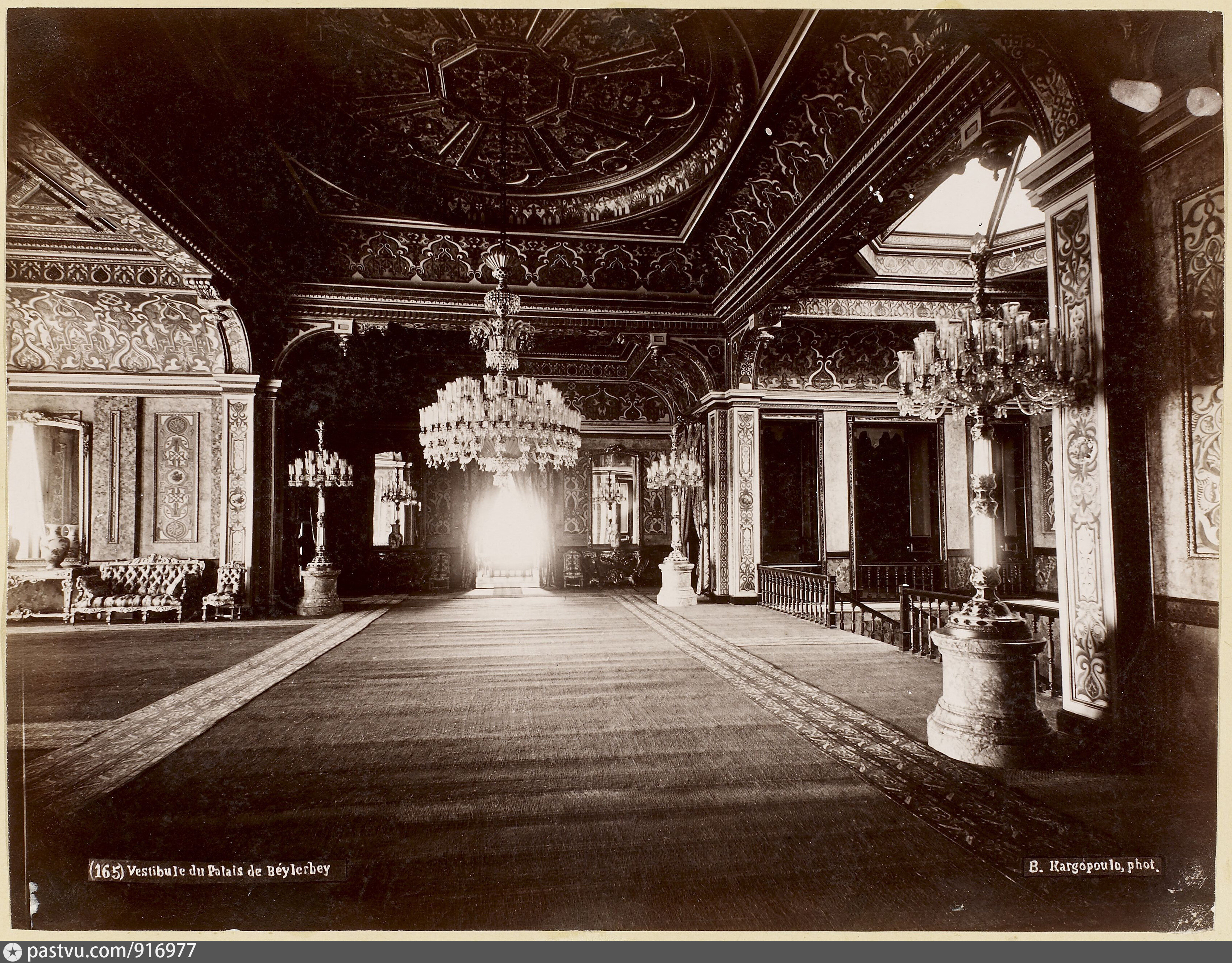 Фон внутри дворца 1900
