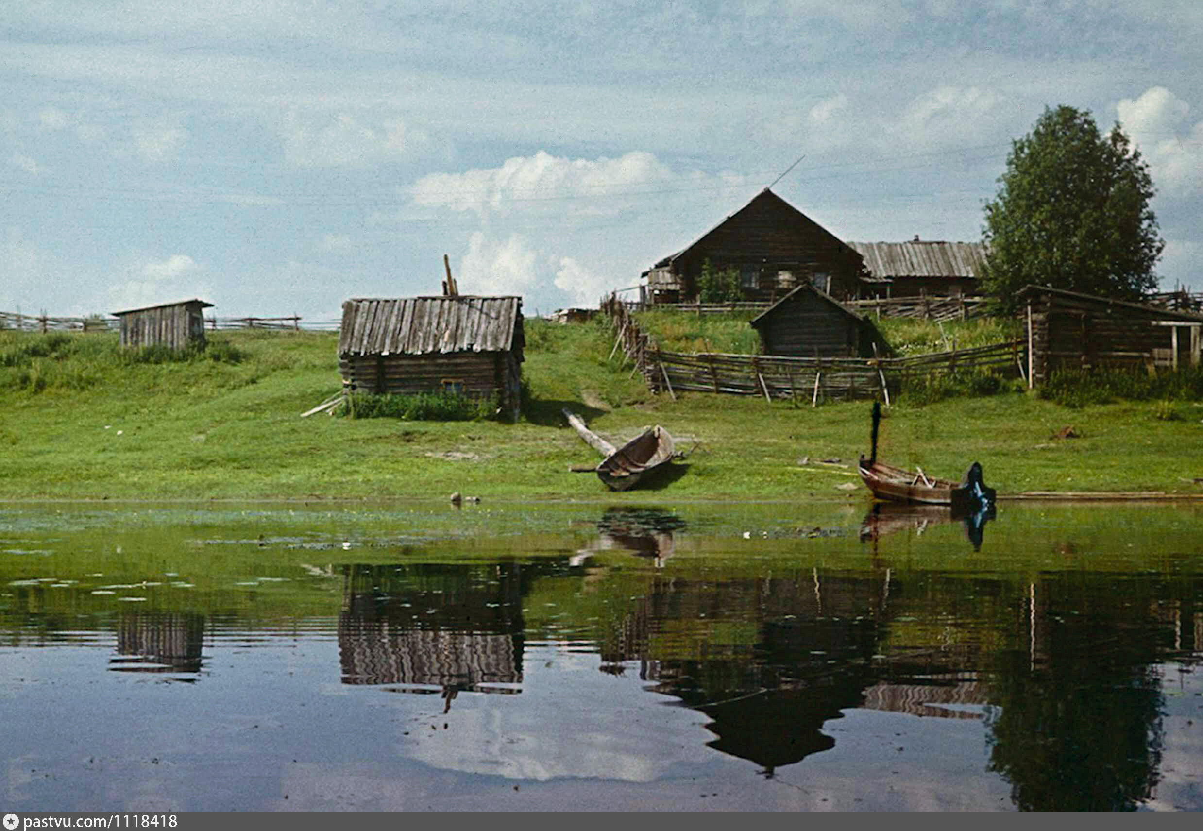 Озеро Кенозеро деревни