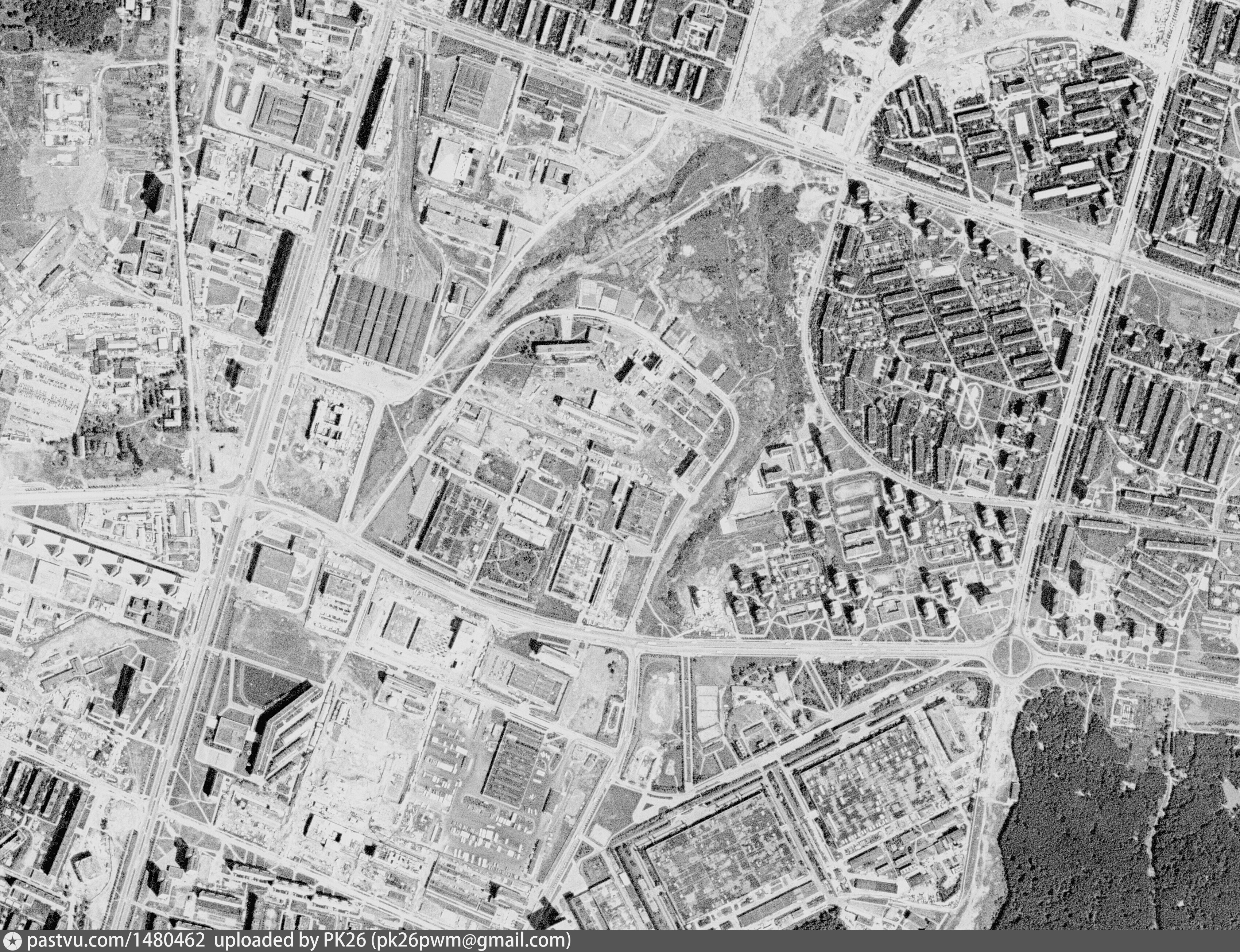 Карта москвы 1968