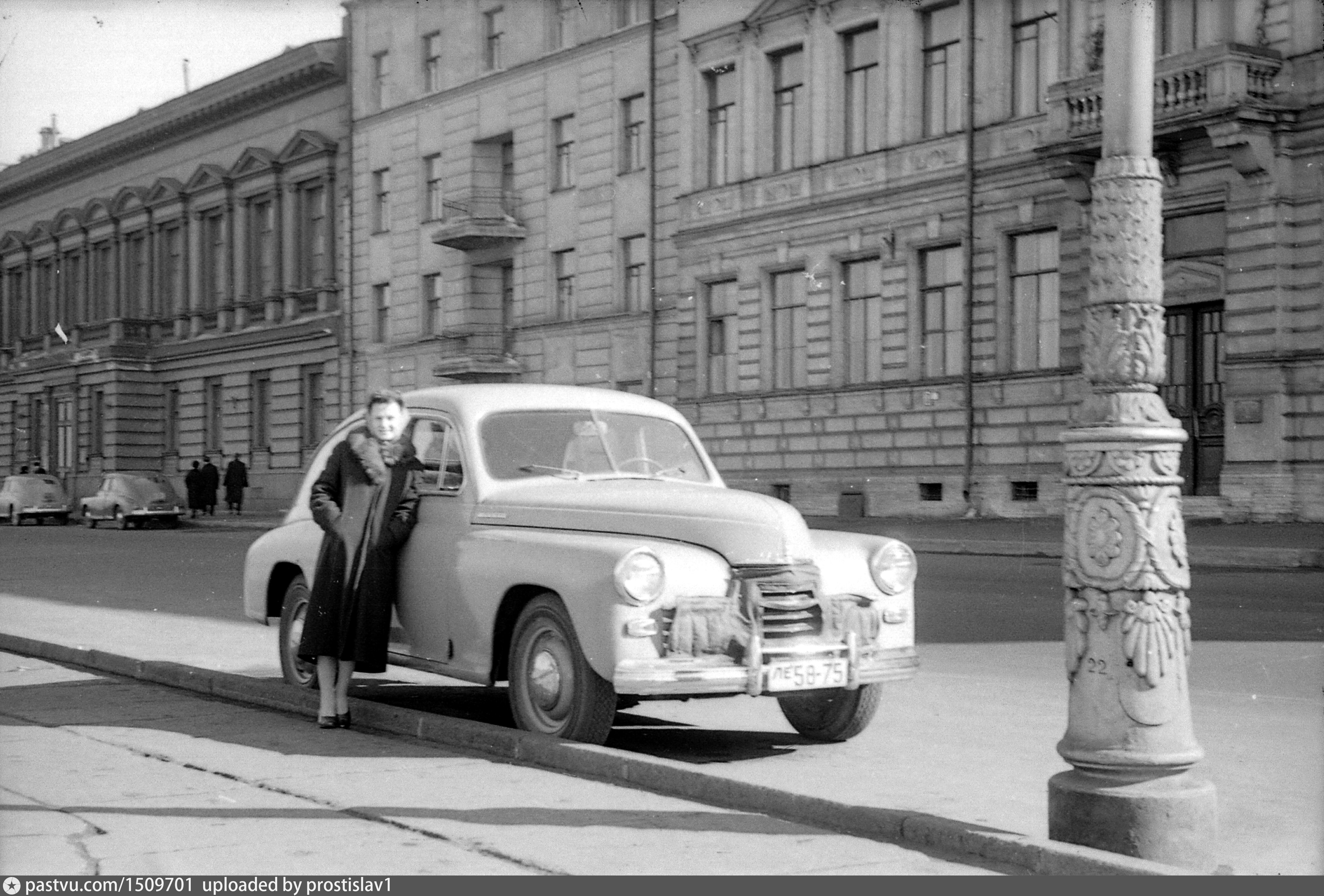 Полуярославская набережная 1955