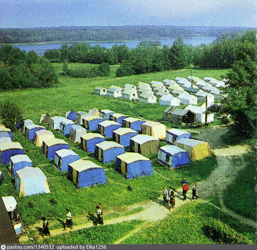 Палаточный лагерь на бзерпинском карнизе
