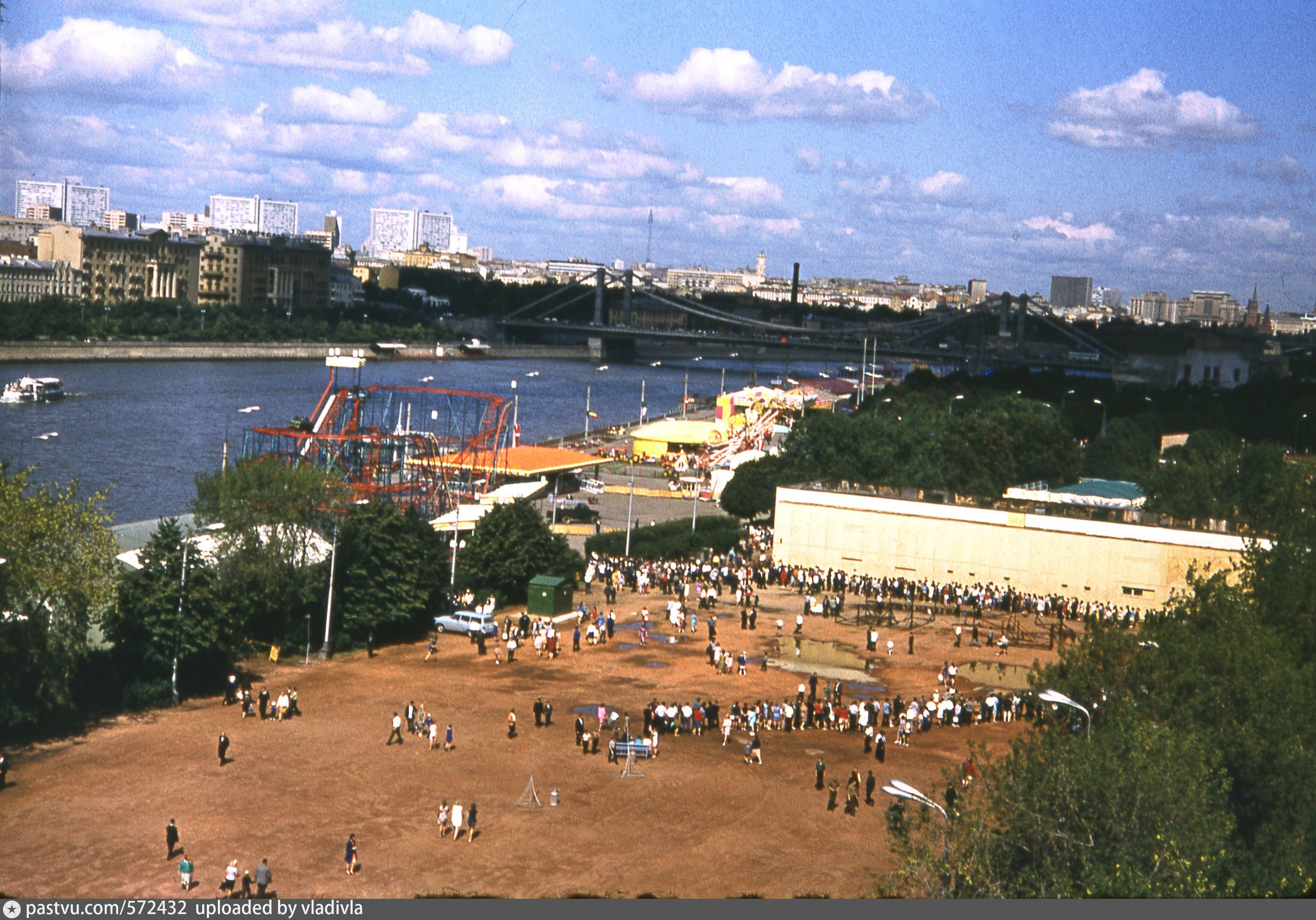 Парк Горького Москва 1980