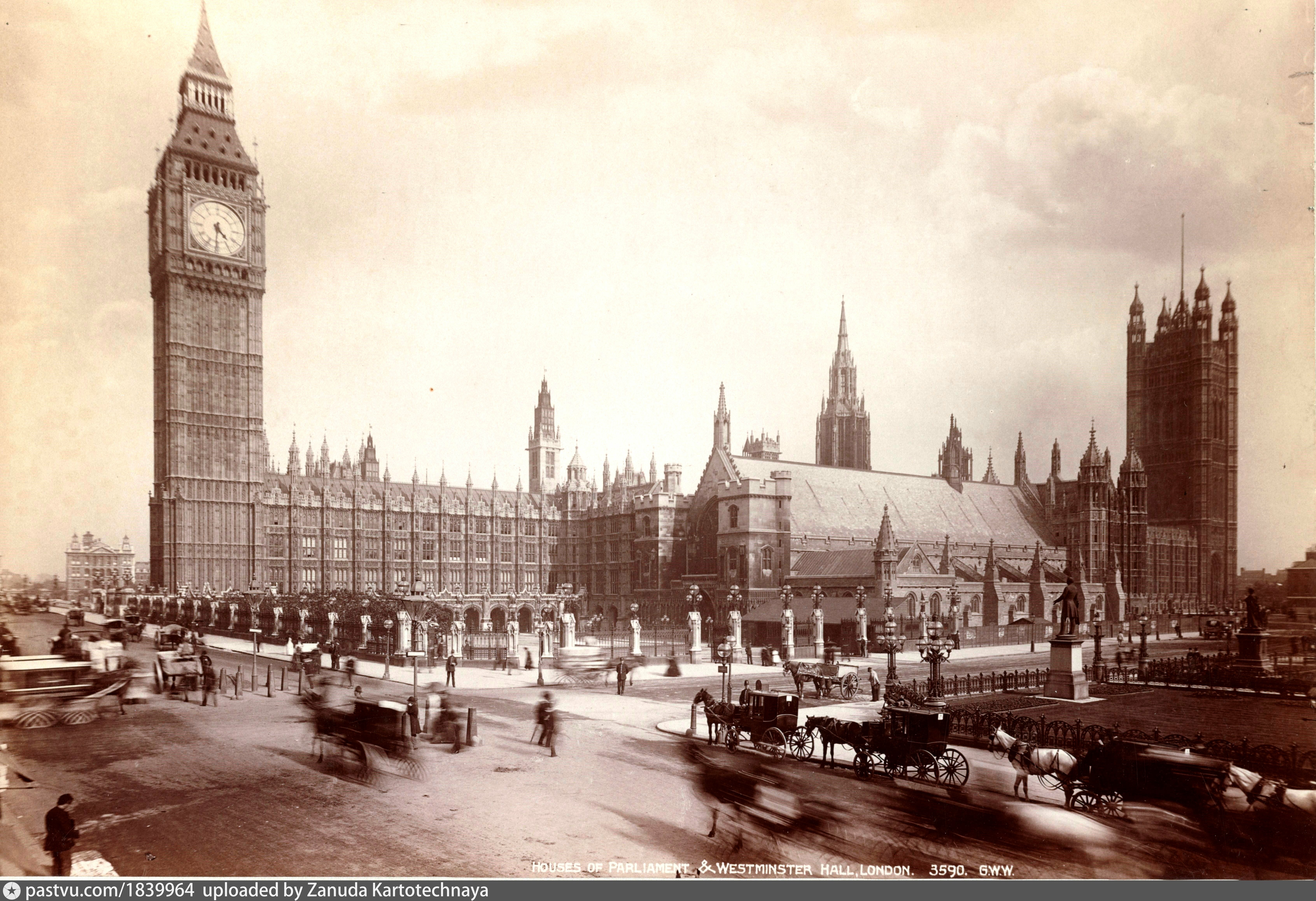 Основан лондон году. Лондон 19 век. Вестминстерский дворец Лондон Викторианская эпоха. Лондон 19 век Биг Бен. Лондон Вестминстер 19 века.