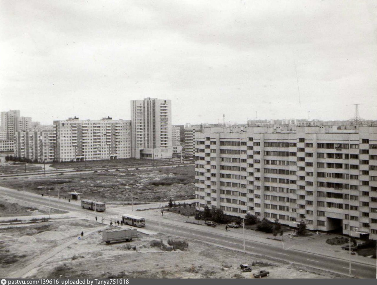 Брестский бульвар 1990 год