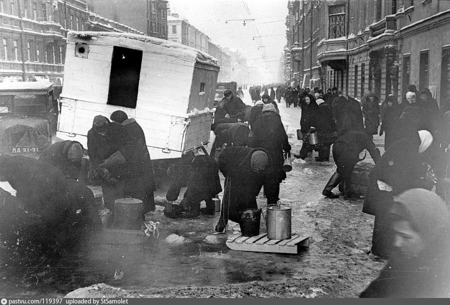 Блокада ленинграда архивные фото