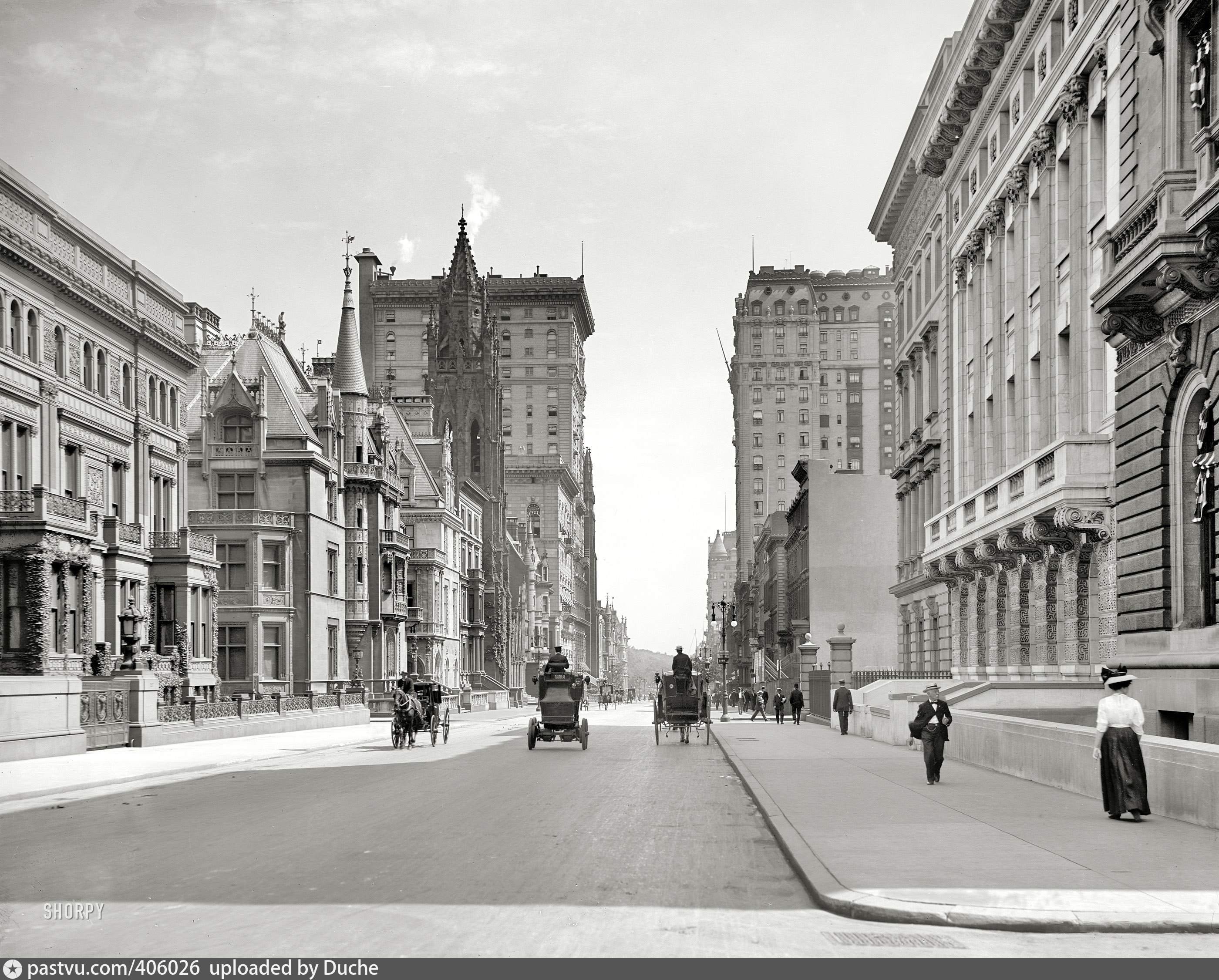 Fifth Avenue: 1908
