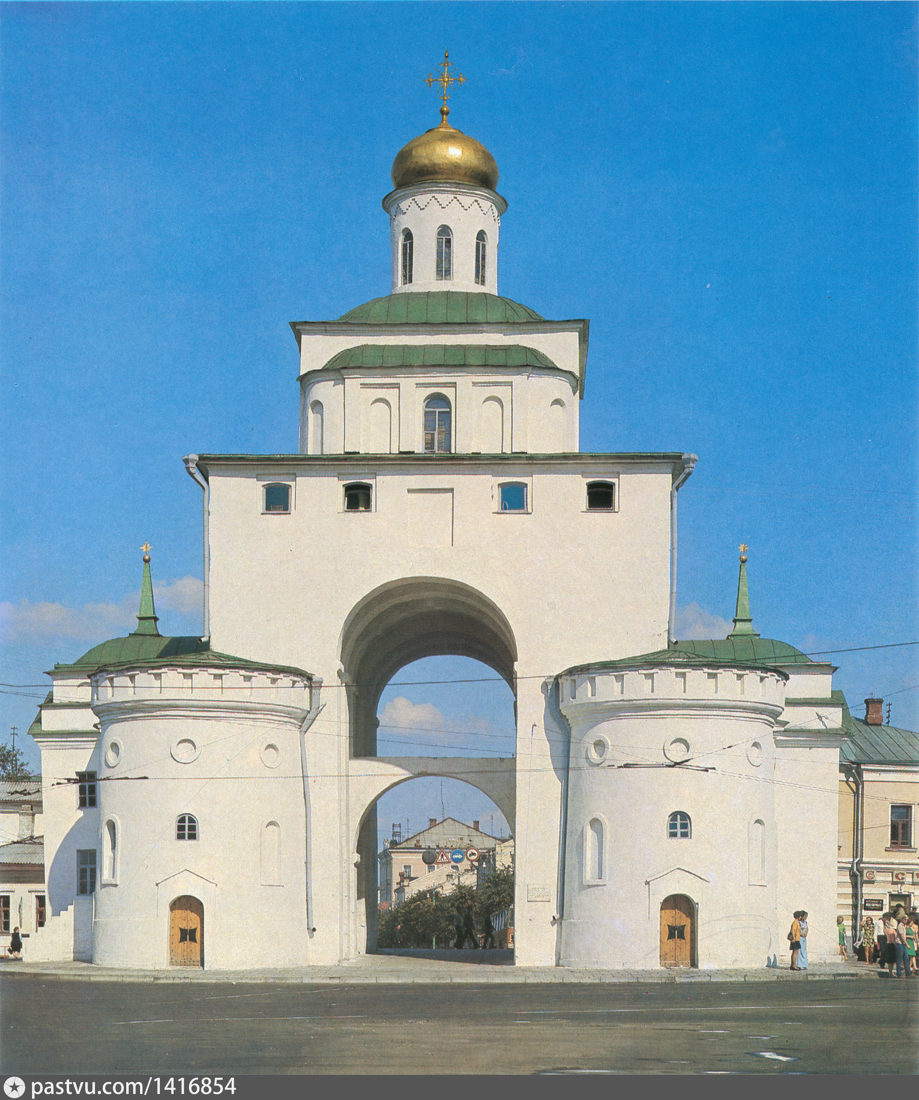 Золотые ворота во Владимире на Руси
