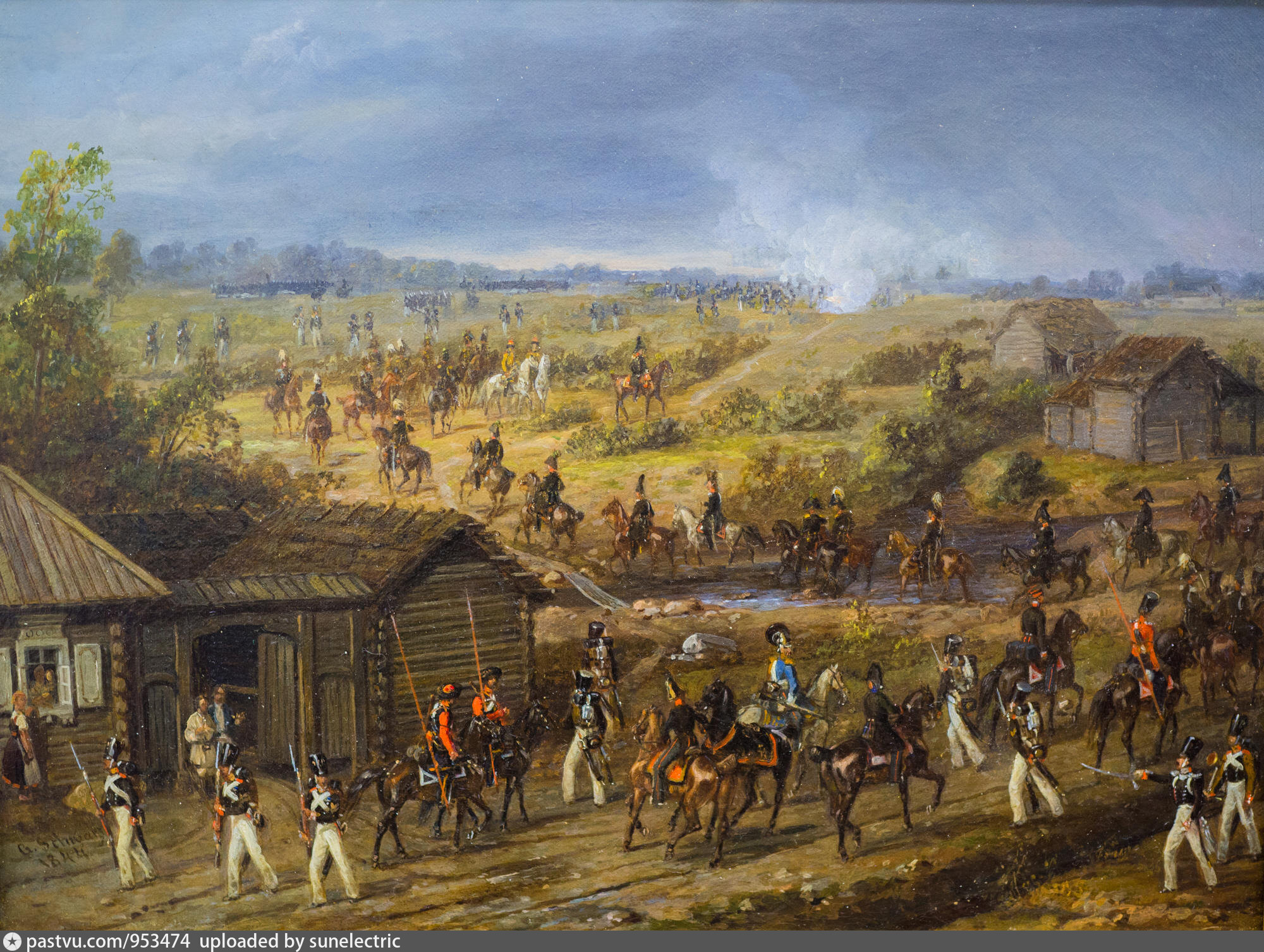 Битва 18 1. Бородинская битва 1812. Деревня Бородино 1812. Бородинское битва 19 век.
