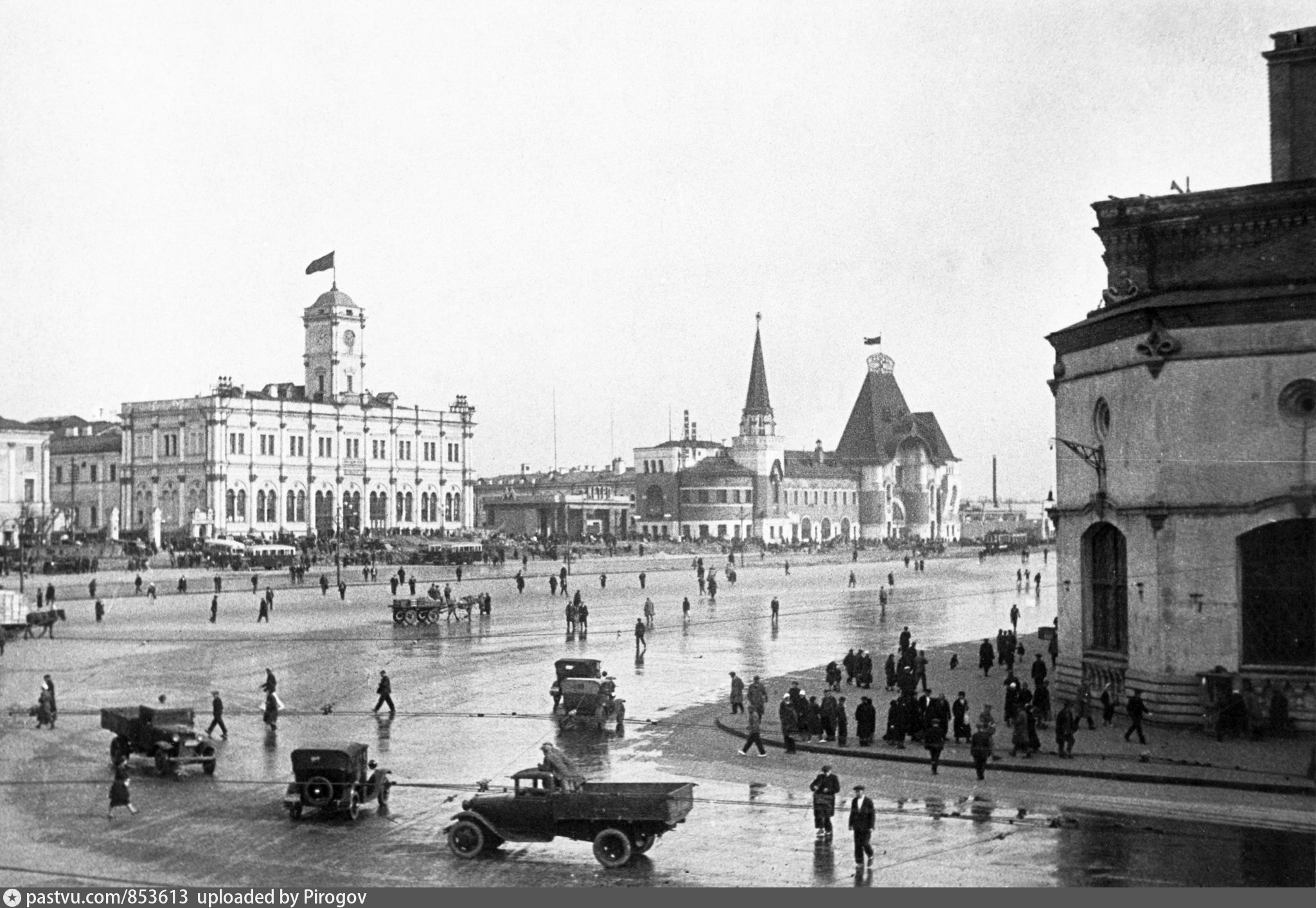 Каланчевская площадь в Москве