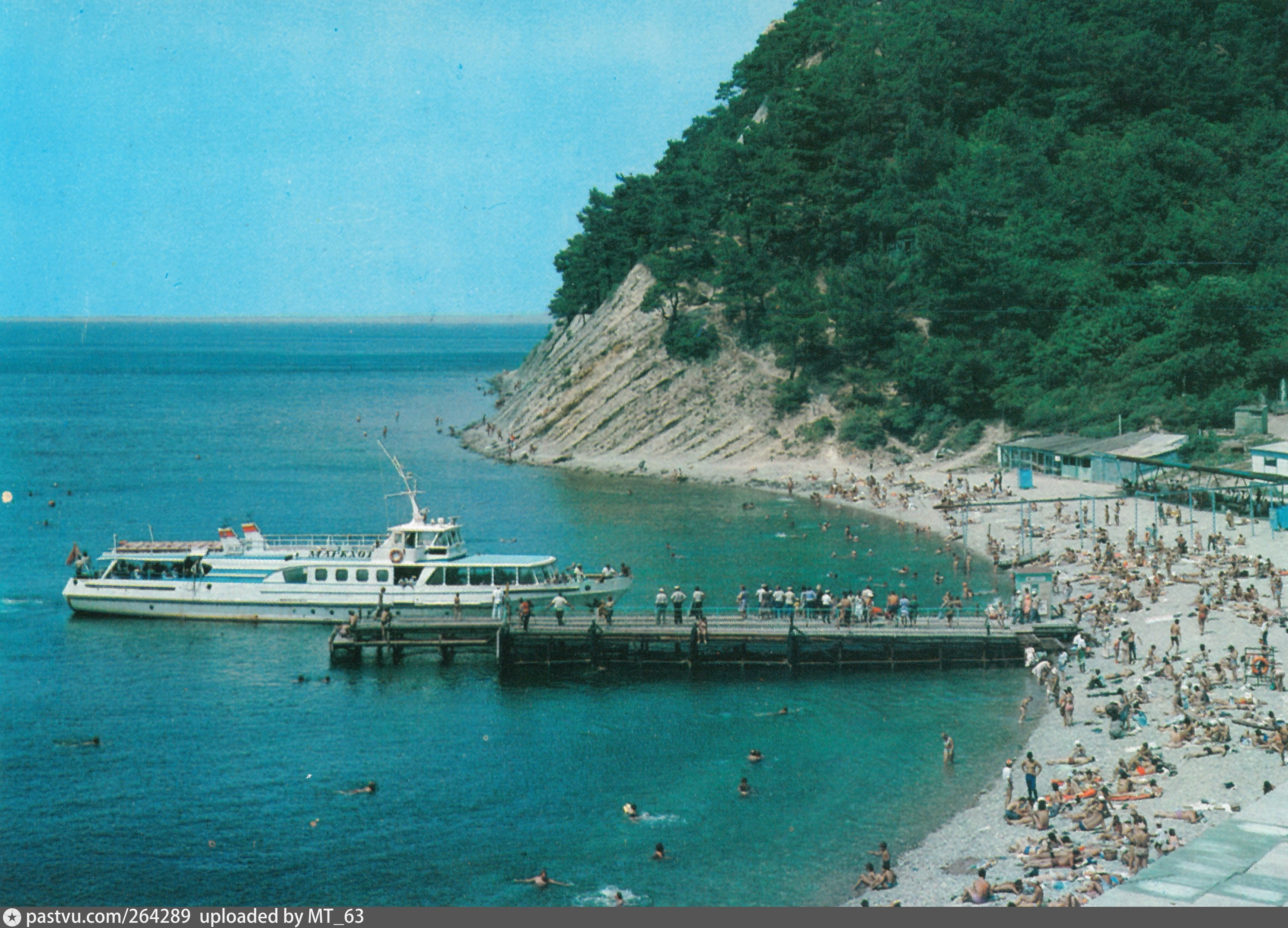 Джанхот пляж 1950-е годы