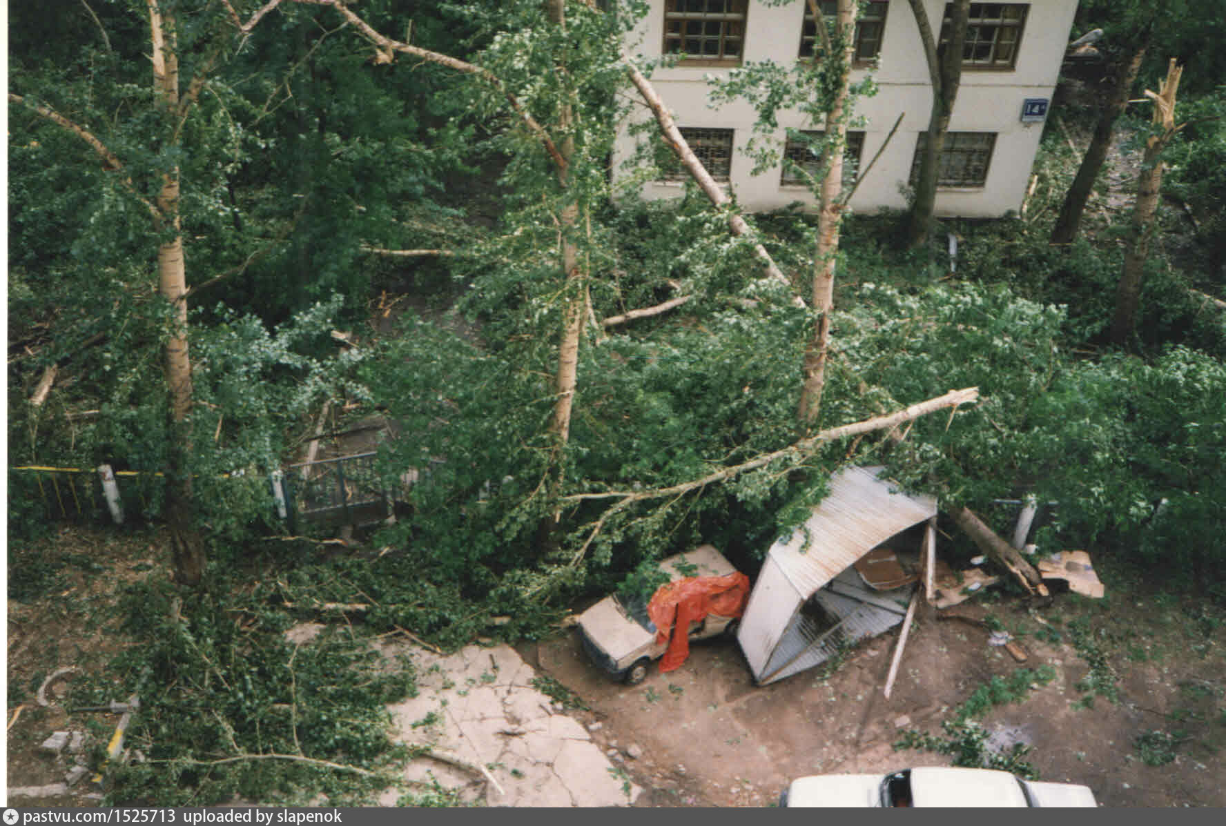 ураган в москве 1998