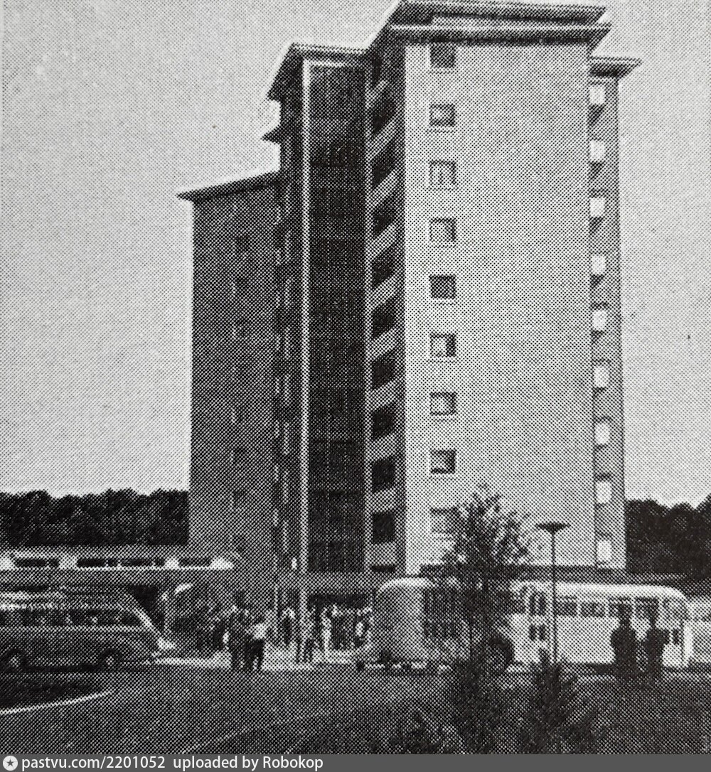 Building 11 Rwt General view of an 11-storey residential building