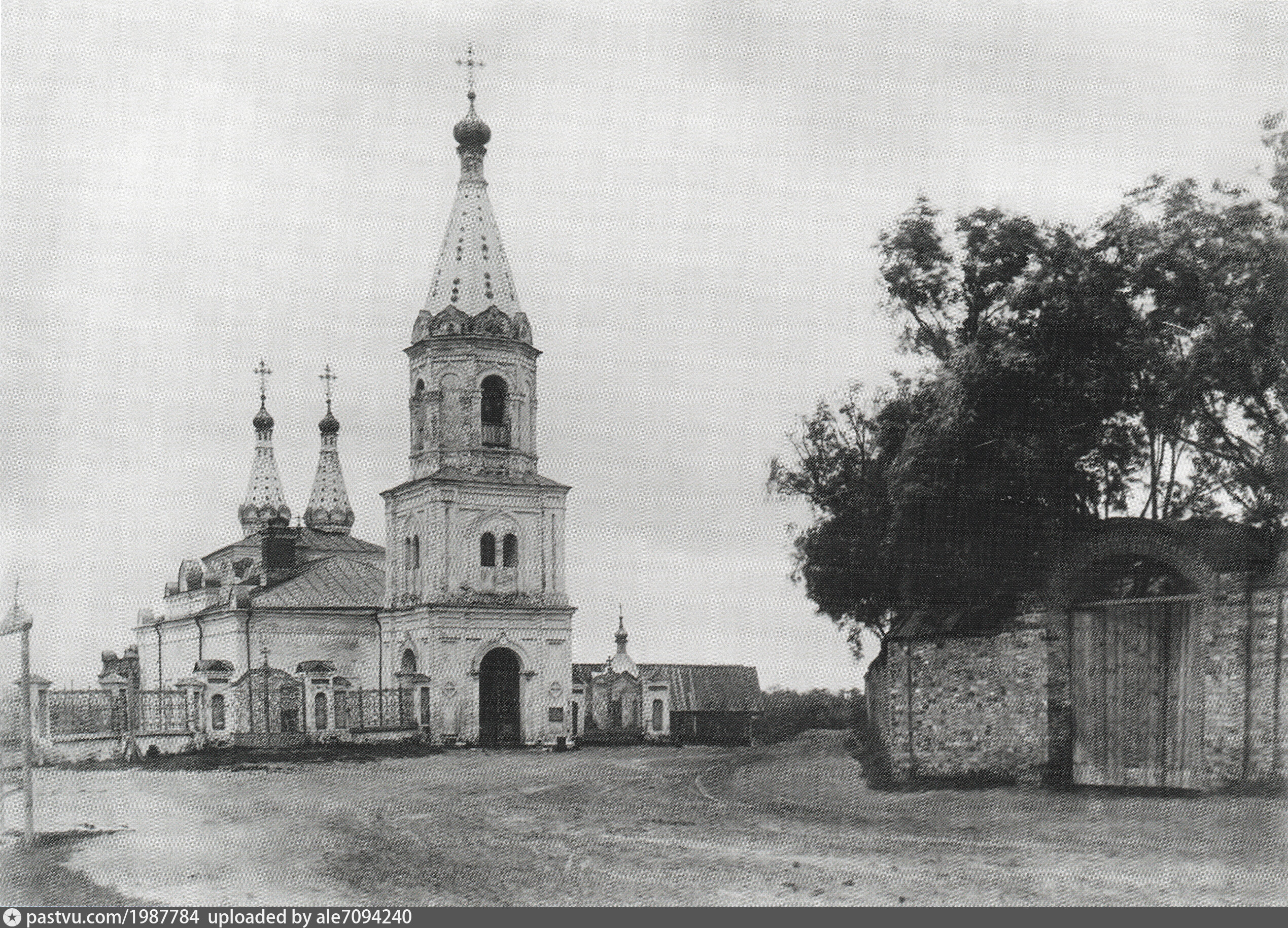 Сижно Церковь Фотографии 1900 Годах