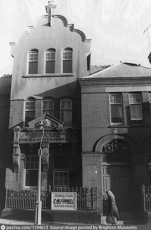 Victoria Baths at Park Street before their demolition